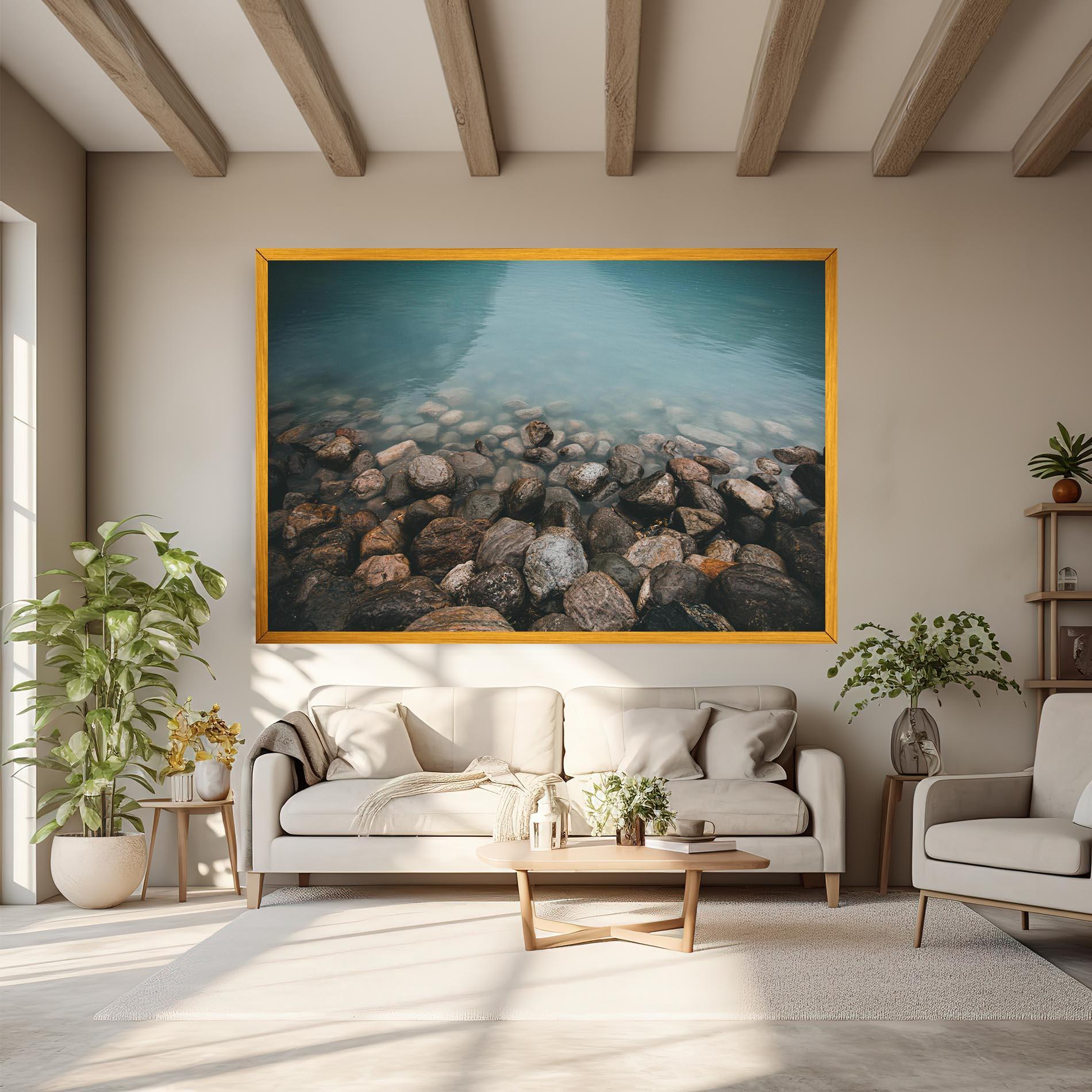 Obraz na Płótnie Canada Stones mockup 6