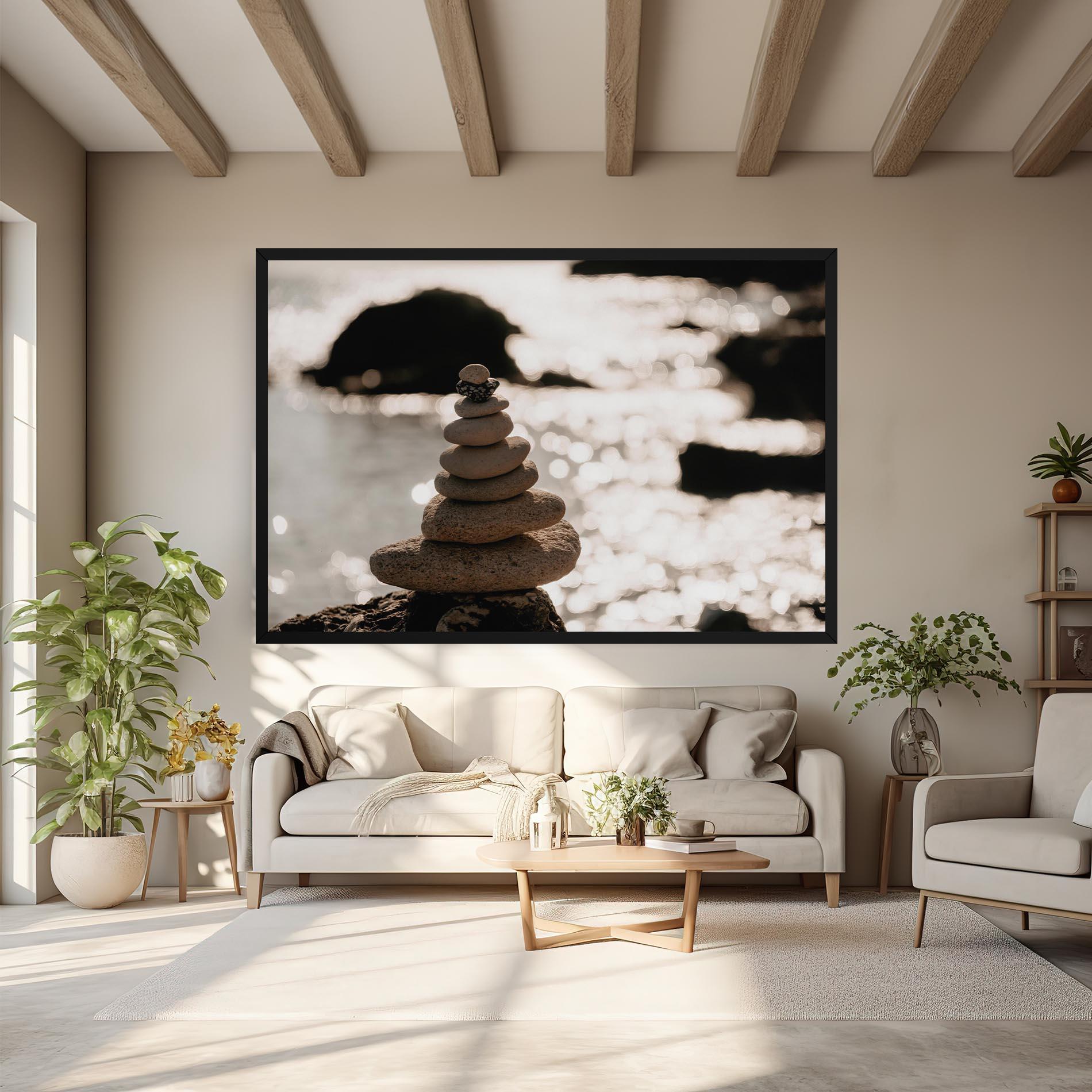 Obraz na Płótnie Pyramid Stones mockup 6