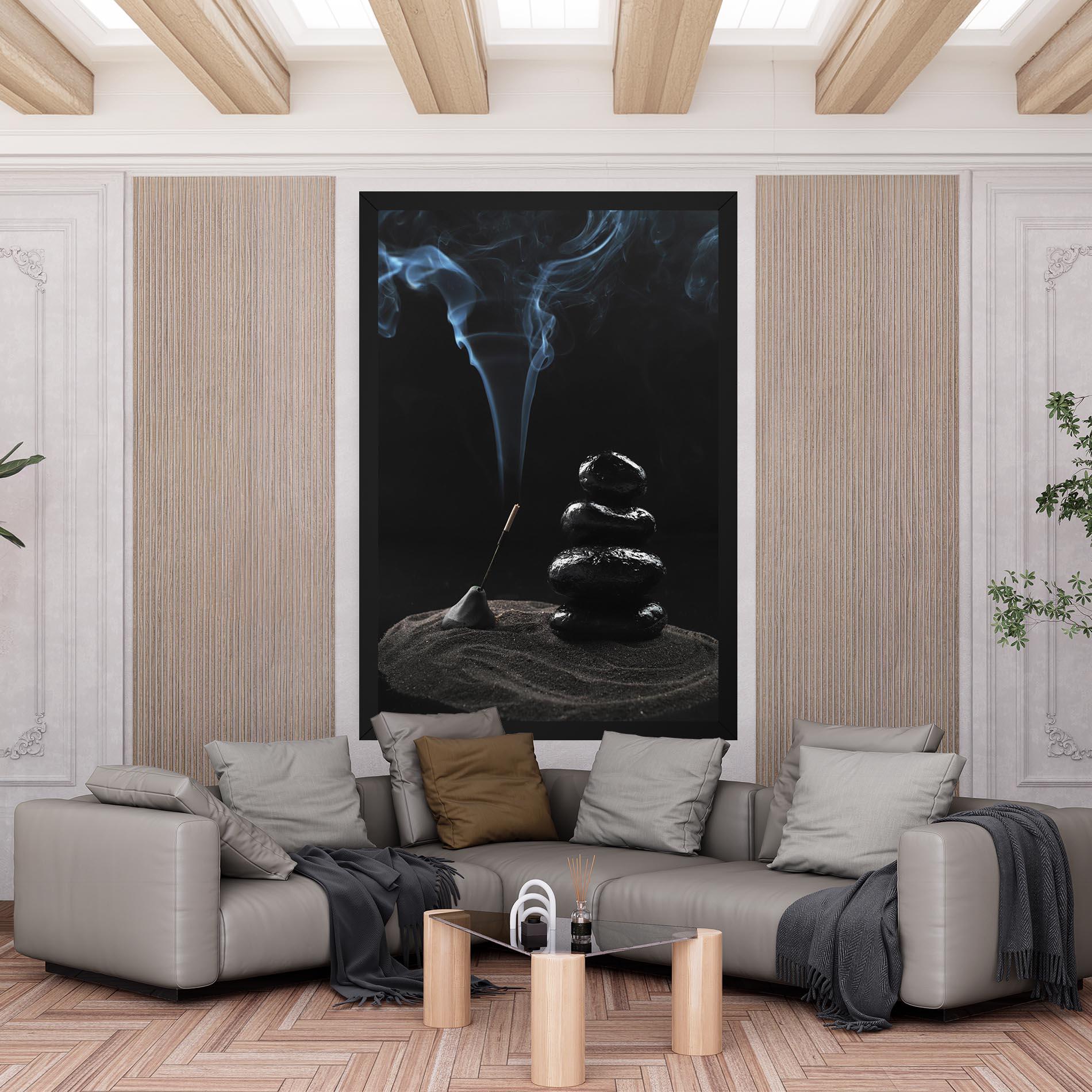 Obraz na Płótnie Meditation Stones mockup 6