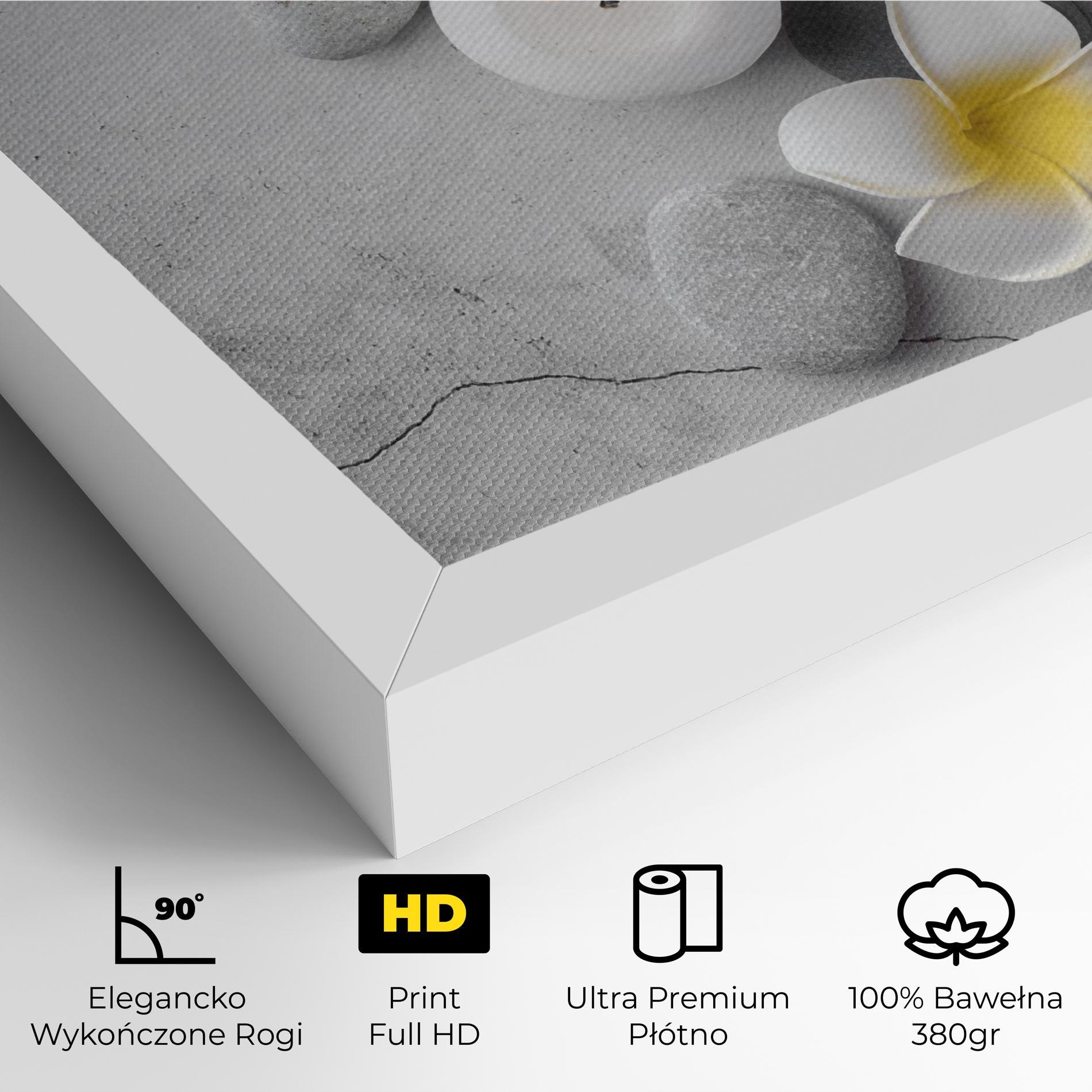 Obraz na Płótnie Feng Shui Stones mockup 4