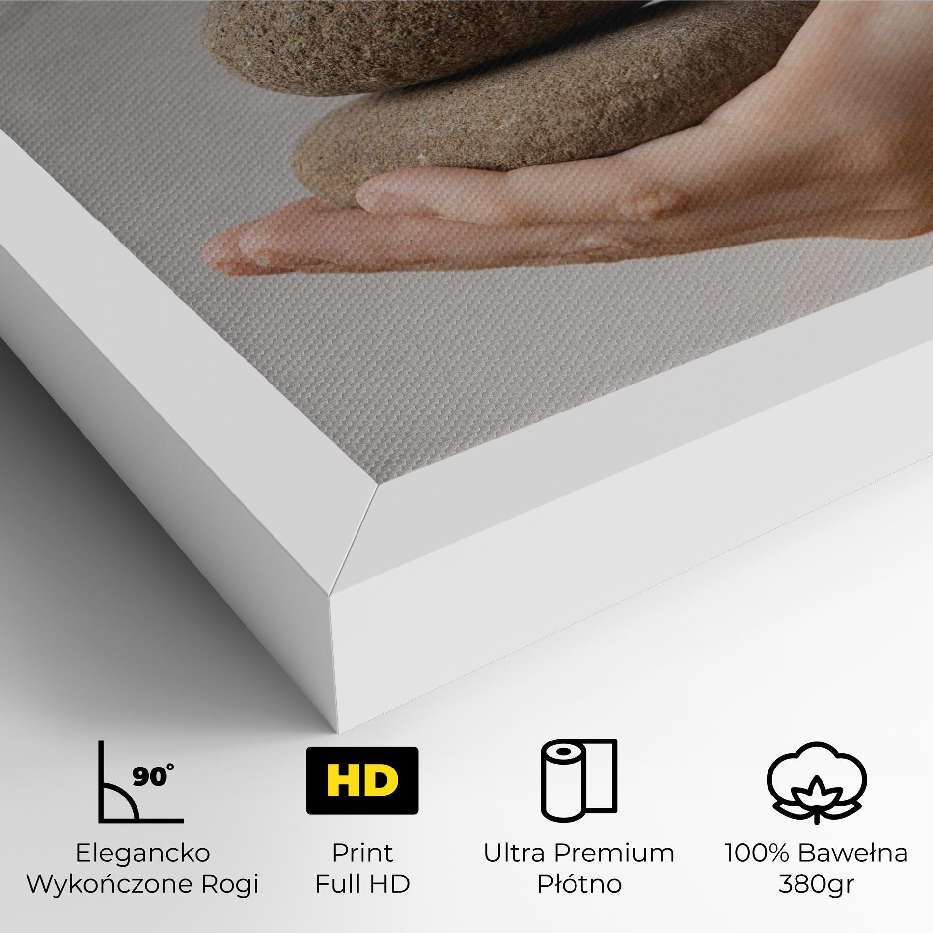 Obraz na Płótnie Stones Meditation mockup 4