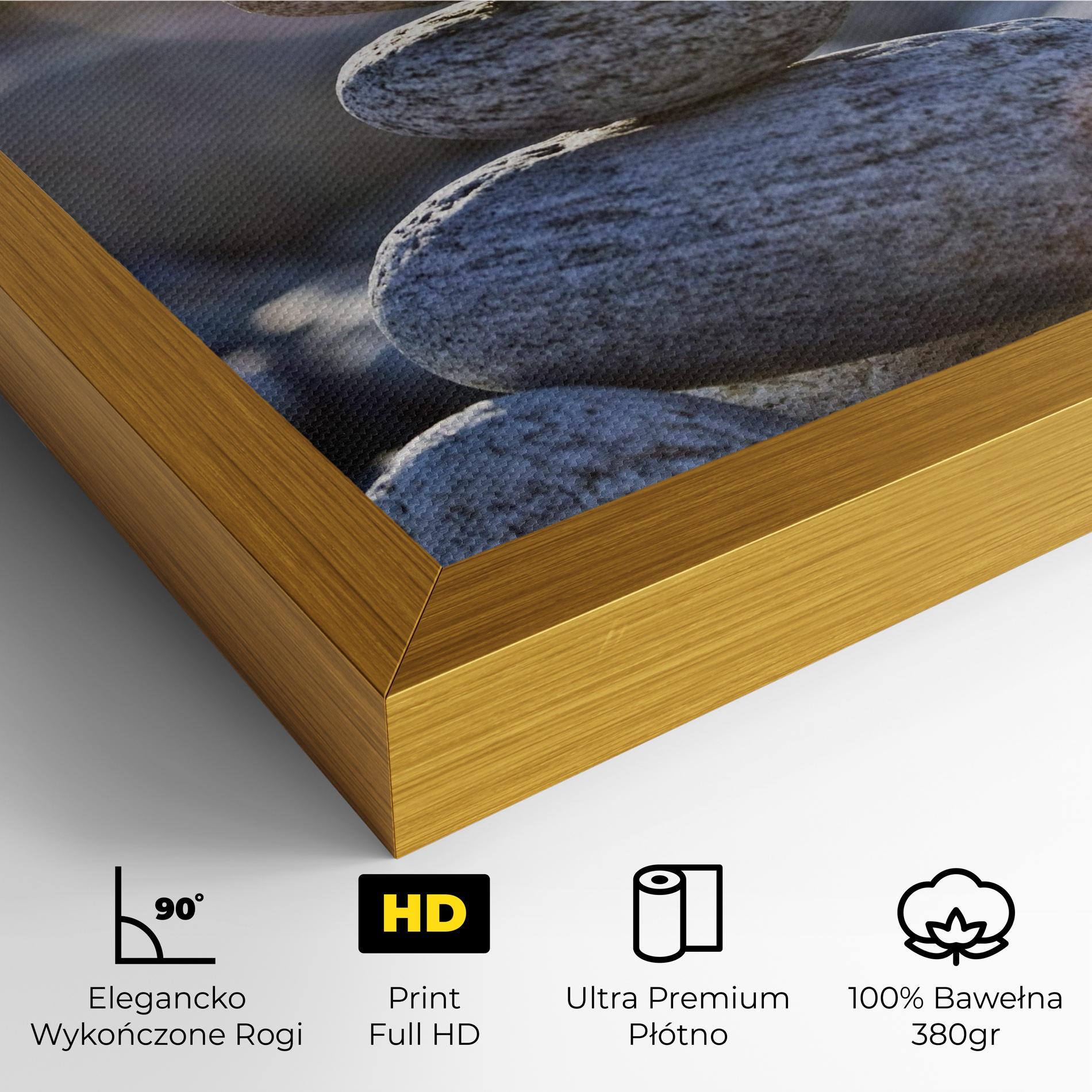 Obraz na Płótnie Closeup Shot Rocks mockup 4