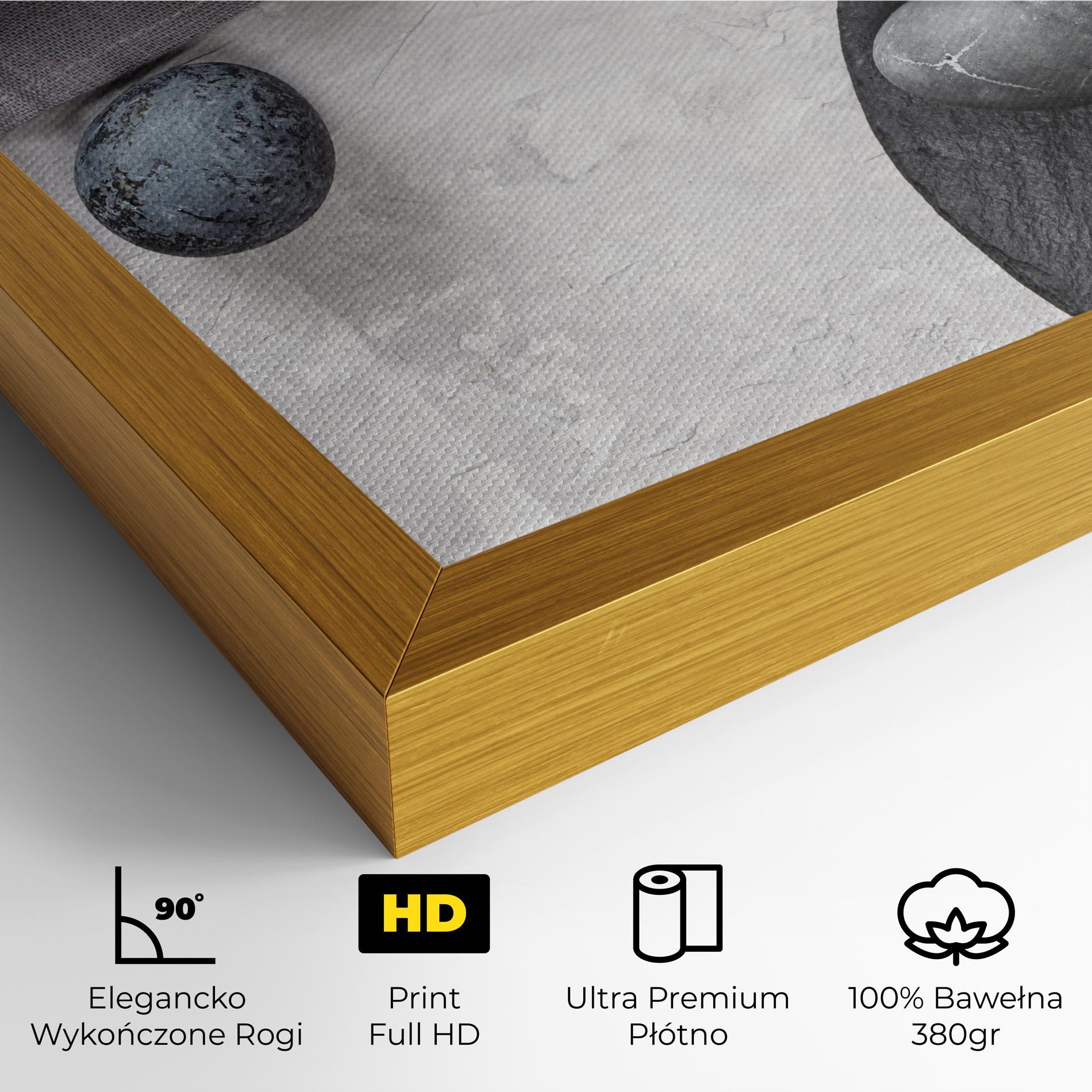 Obraz na Płótnie Eggs Stone mockup 4