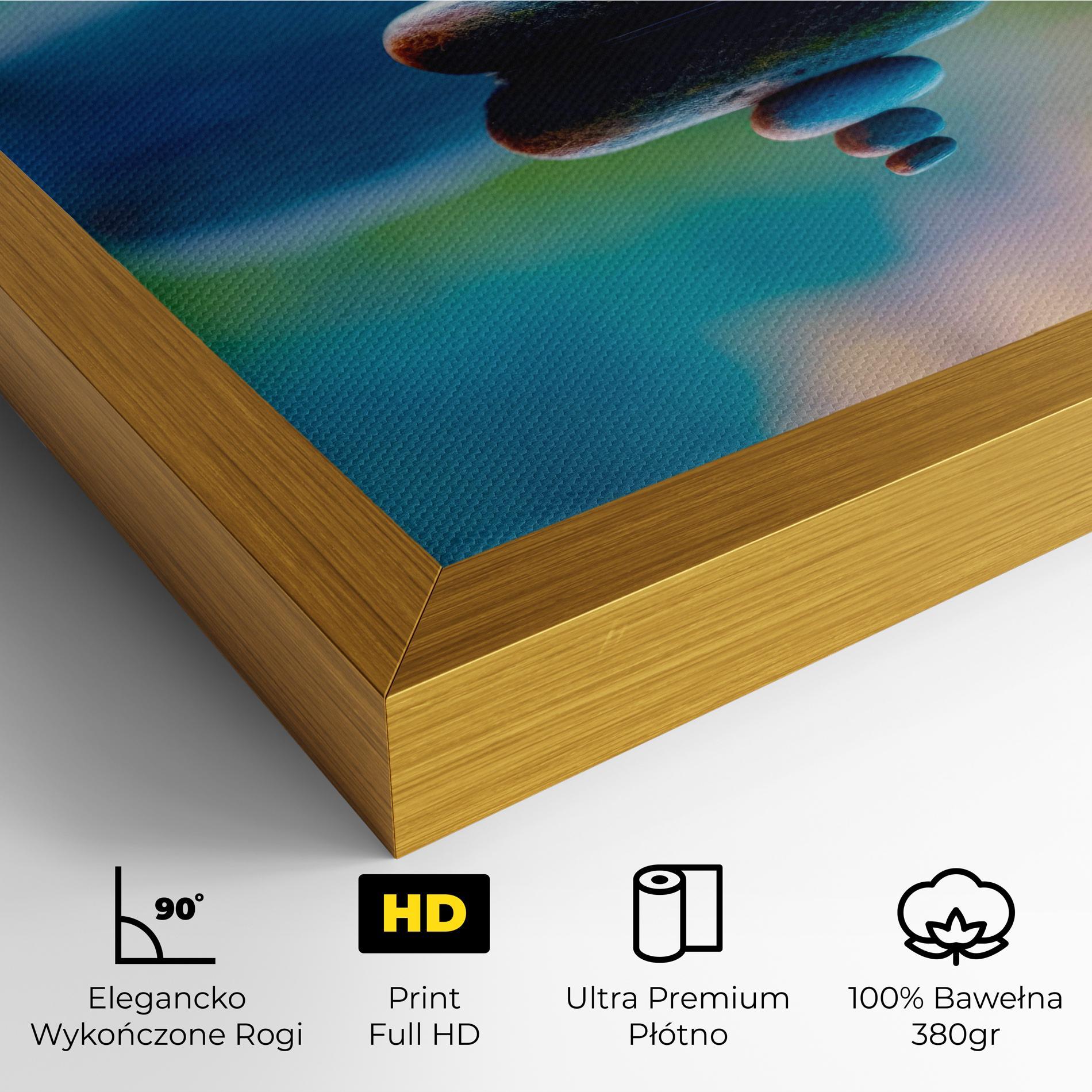 Obraz na Płótnie Pile Rocks mockup 4