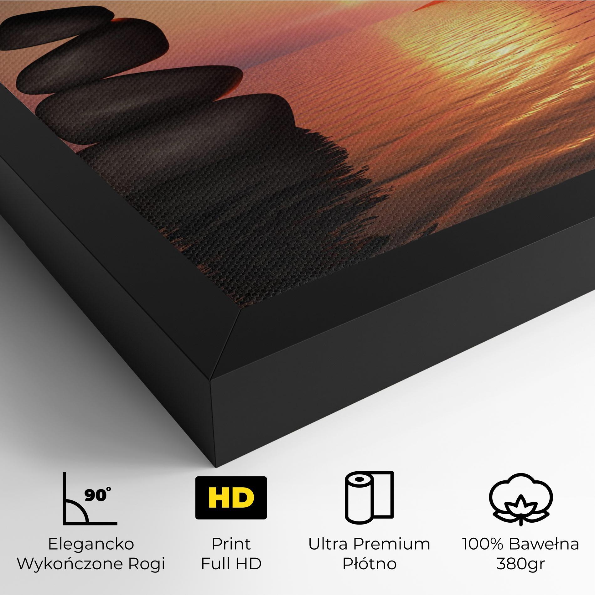 Obraz na Płótnie Peace And Sunset mockup 4