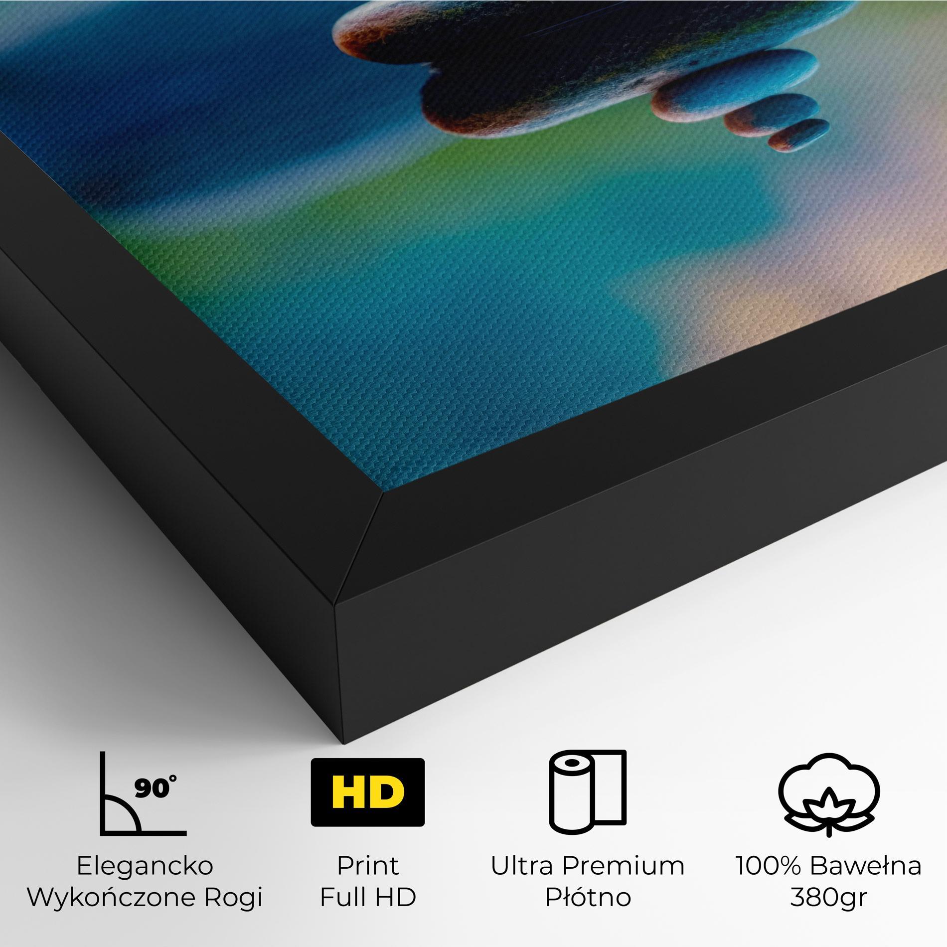 Obraz na Płótnie Pile Rocks mockup 4