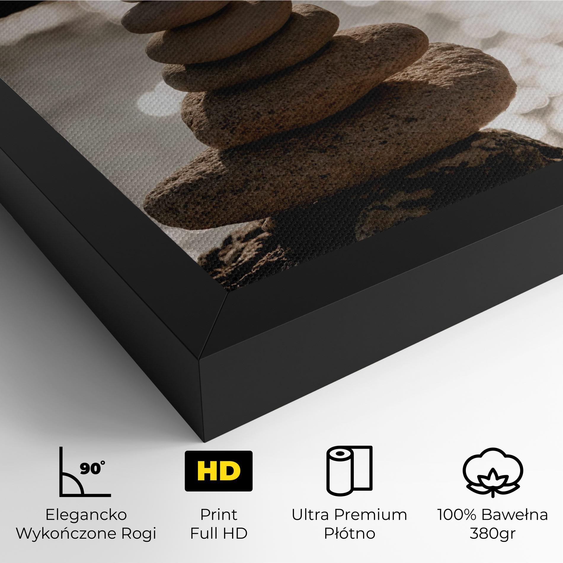 Obraz na Płótnie Pyramid Stones mockup 4