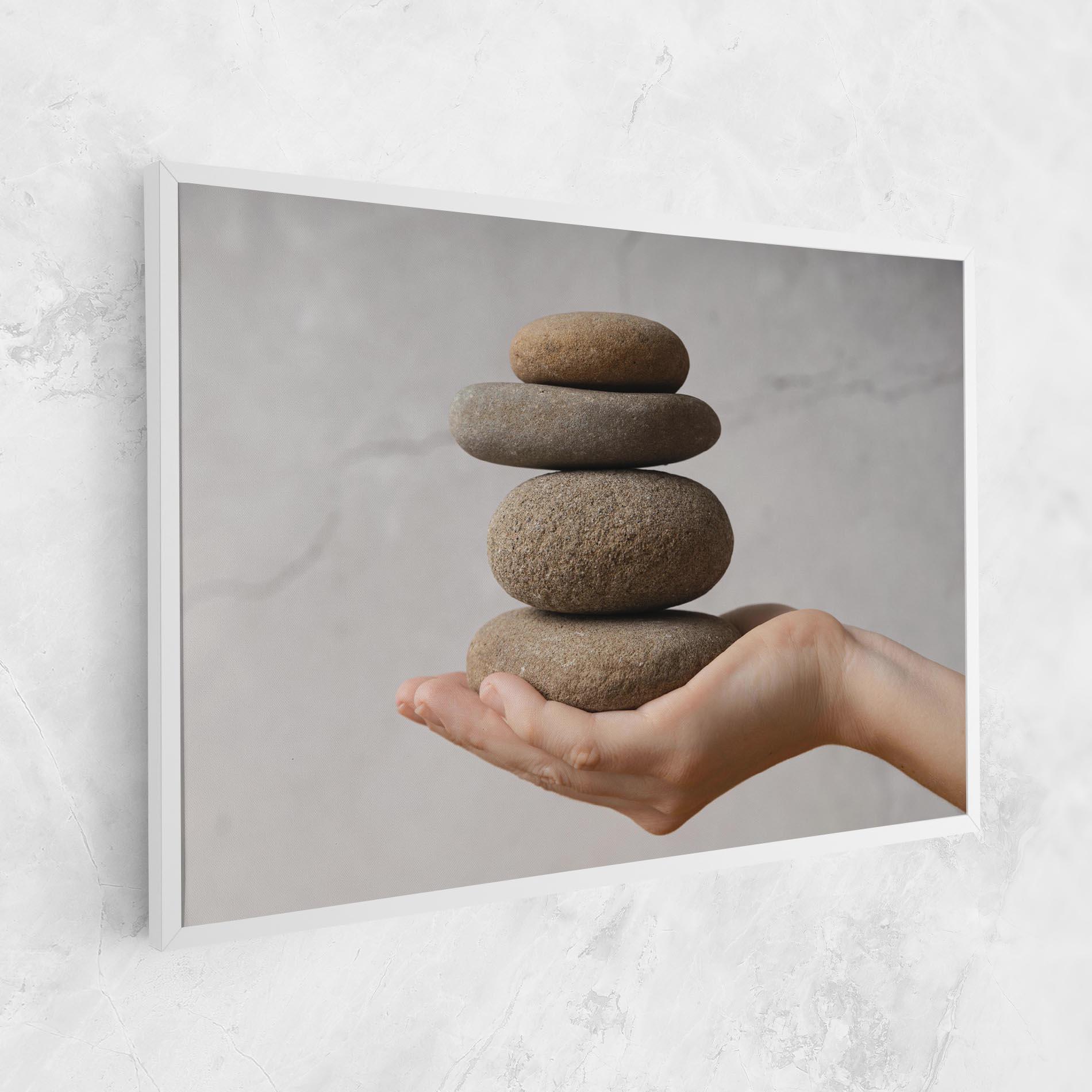 Obraz na Płótnie Stones Meditation mockup 1