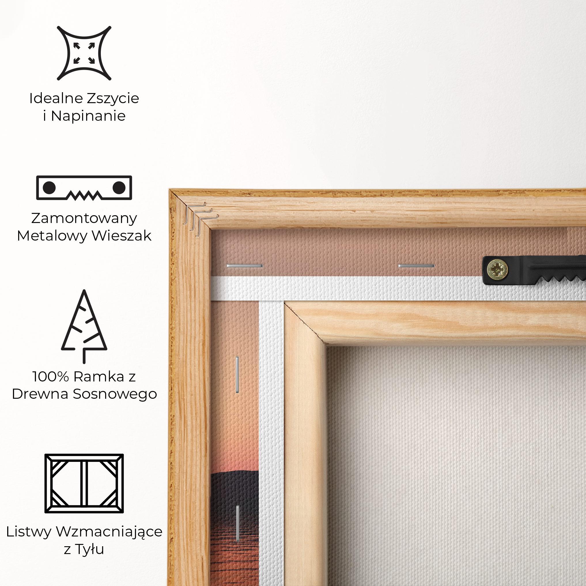 Obraz na Płótnie Peace And Sunset mockup 5