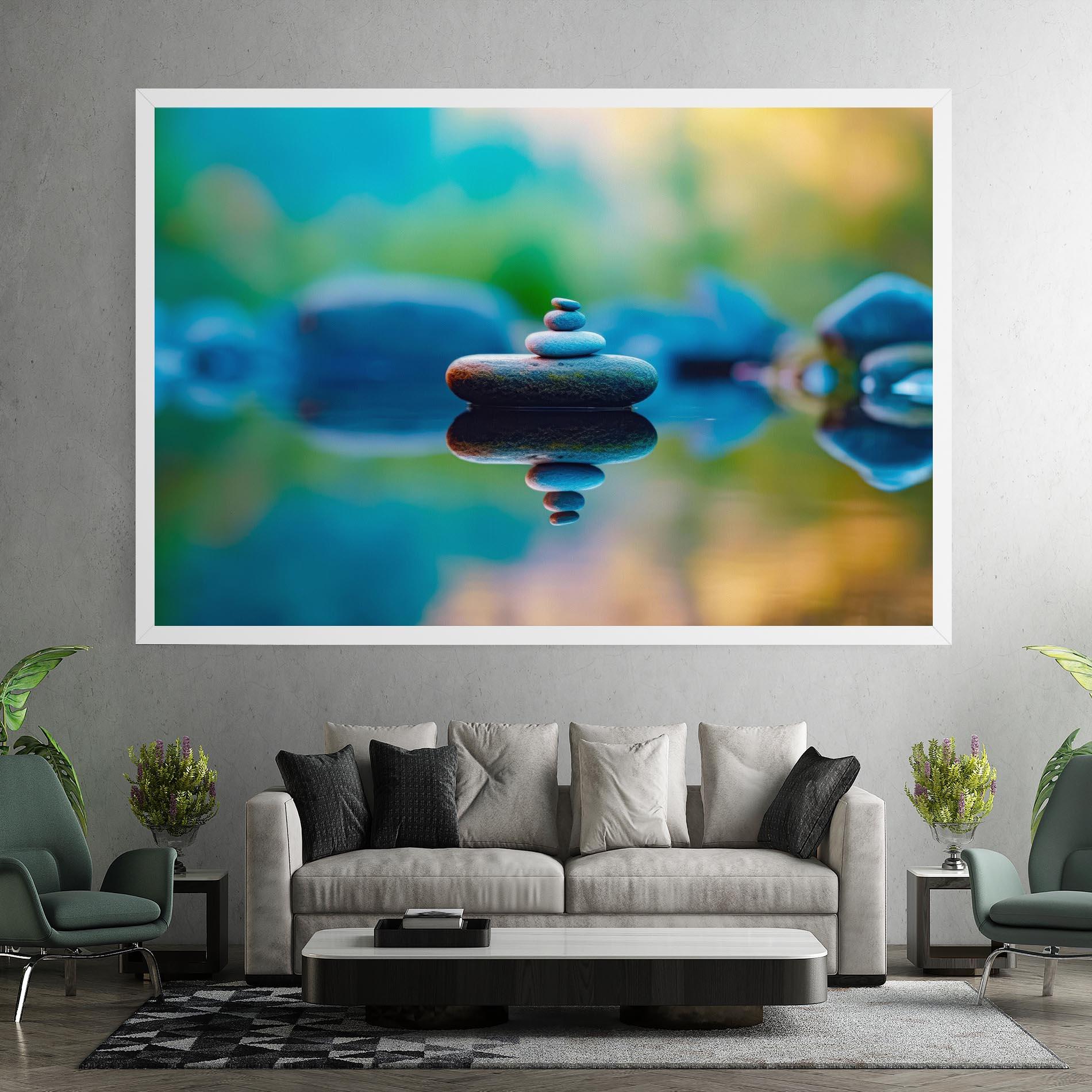 Obraz na Płótnie Pile Rocks mockup 7