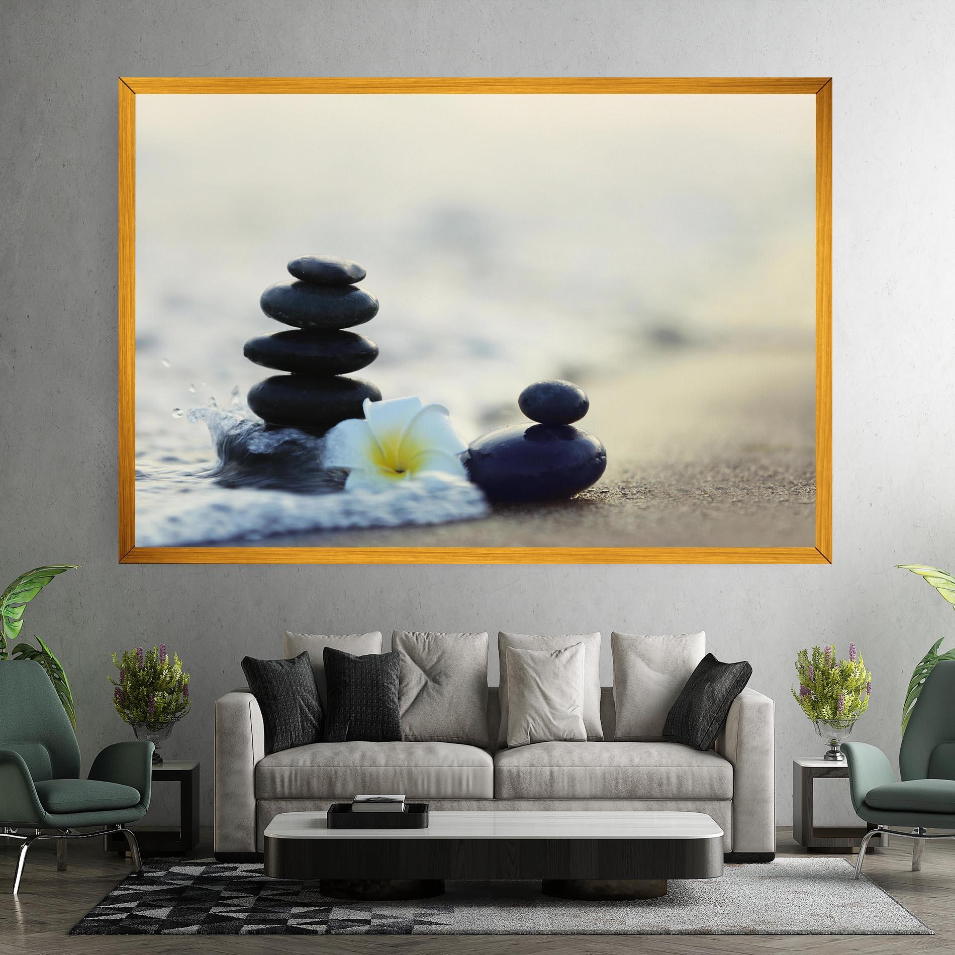 Obraz na Płótnie Flower Sea Flower mockup 7