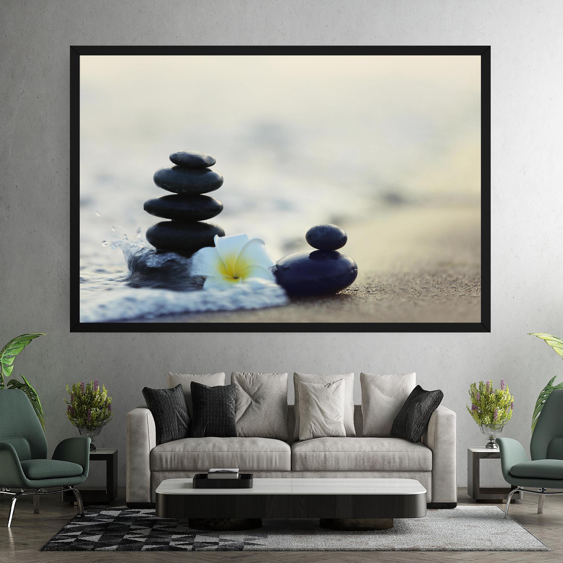 Obraz na Płótnie Flower Sea Flower mockup 7