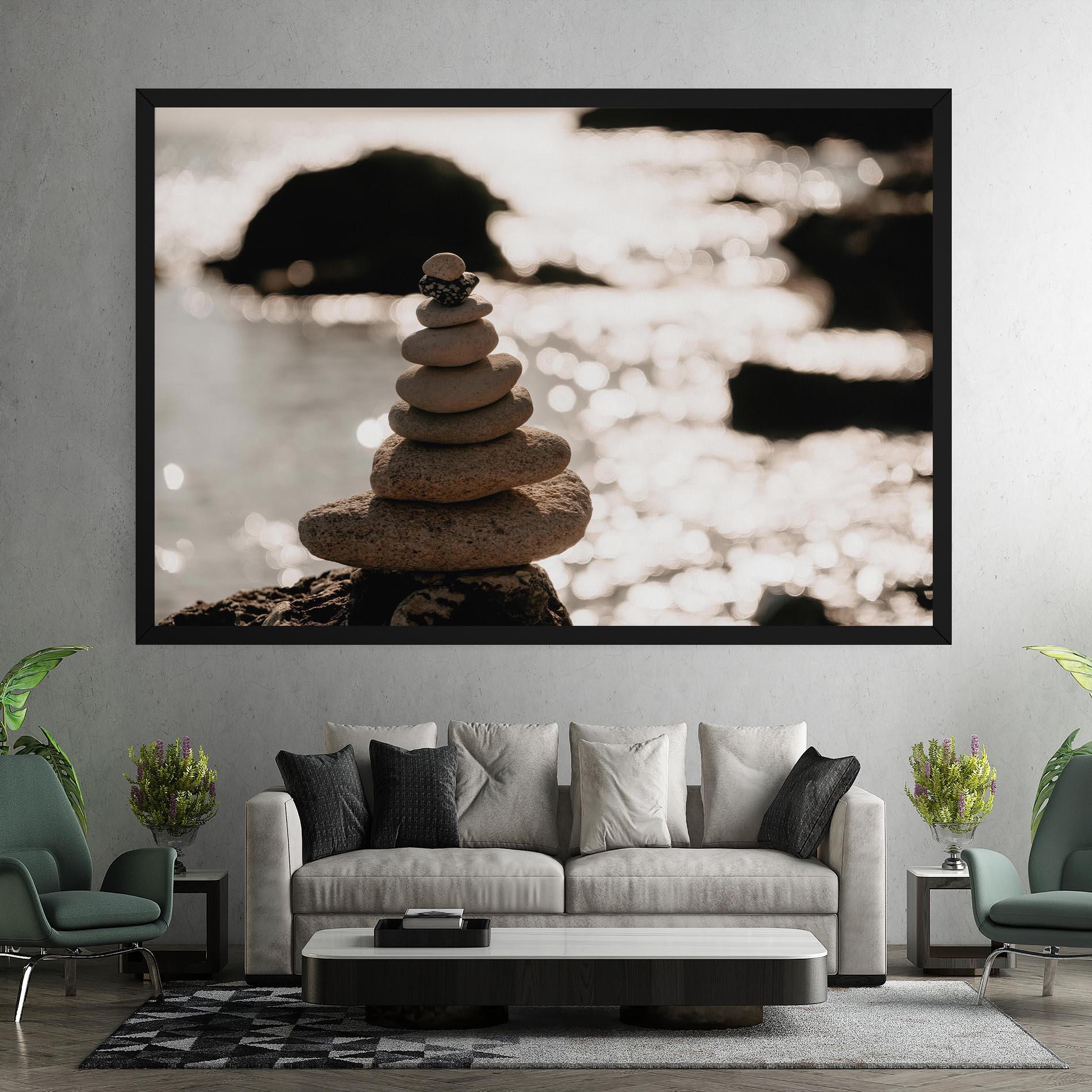 Obraz na Płótnie Pyramid Stones mockup 7