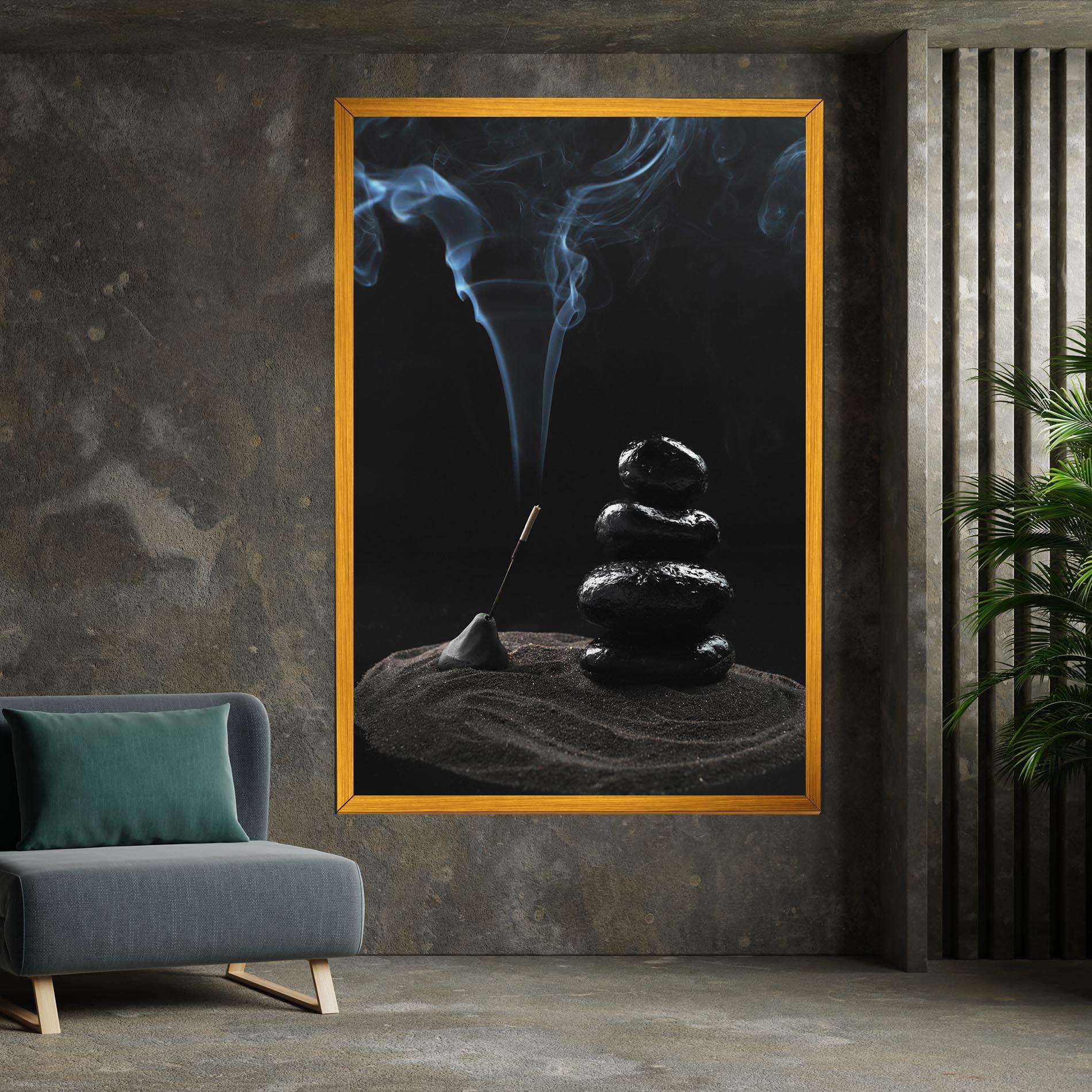 Obraz na Płótnie Meditation Stones mockup 7