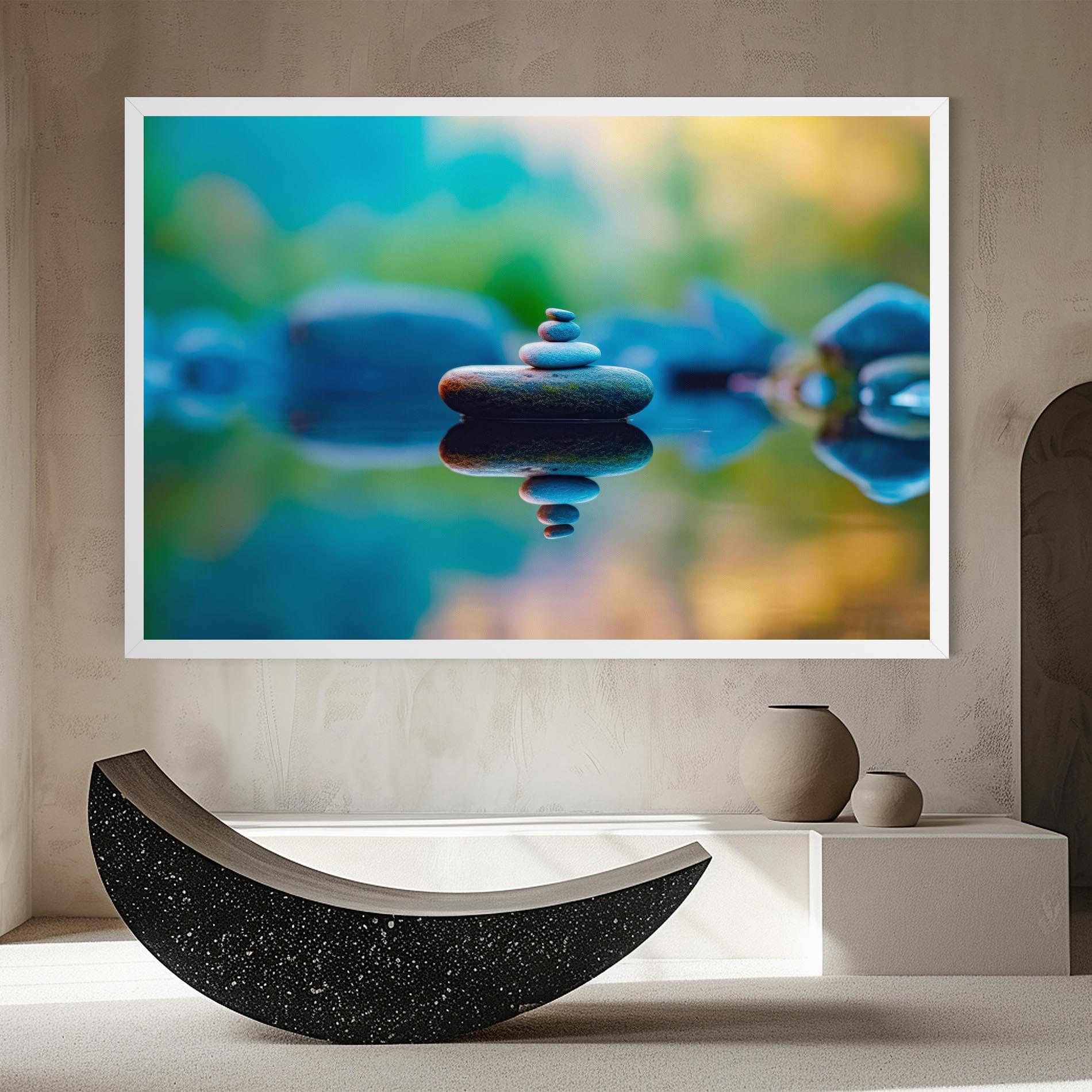 Obraz na Płótnie Pile Rocks mockup 8