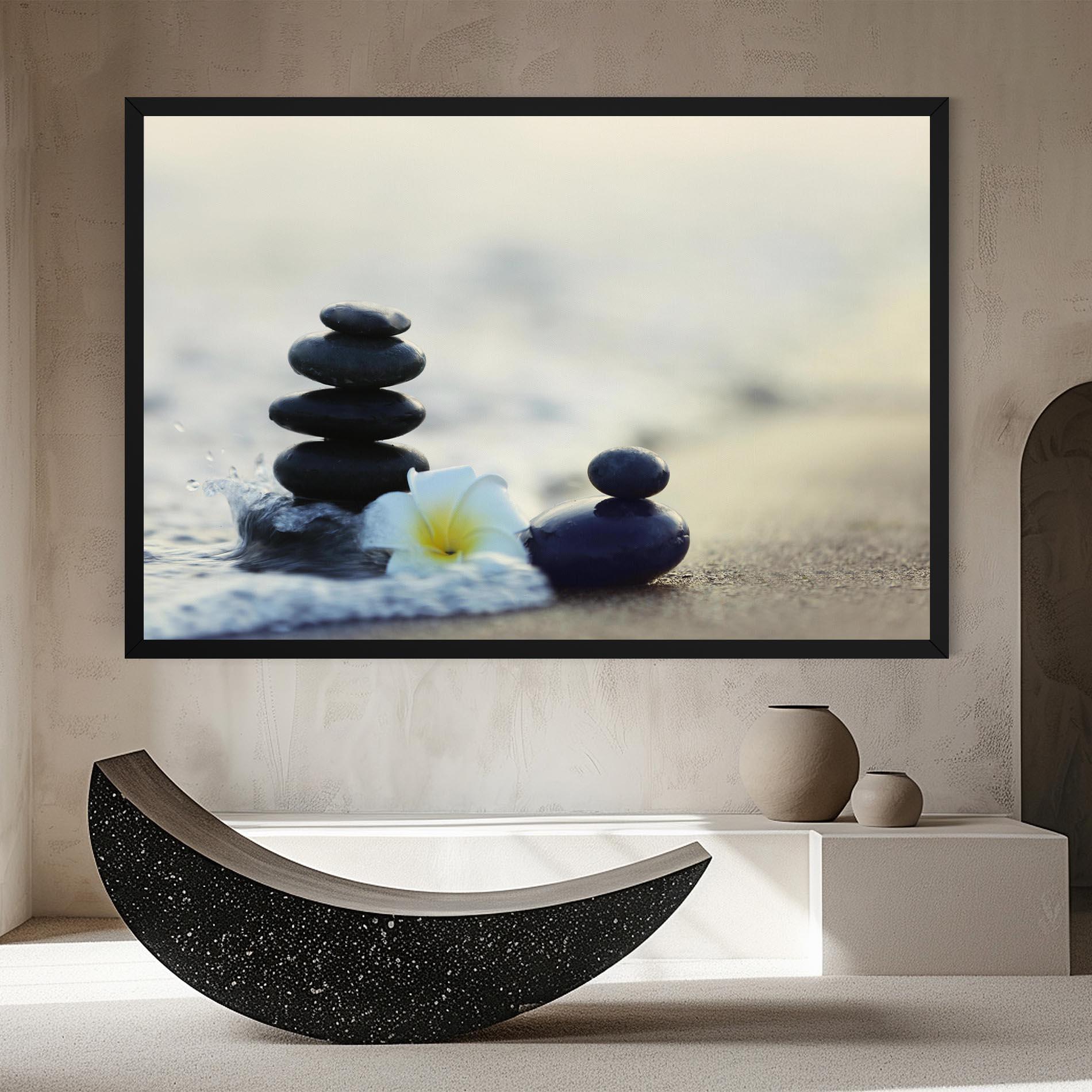 Obraz na Płótnie Flower Sea Flower mockup 8