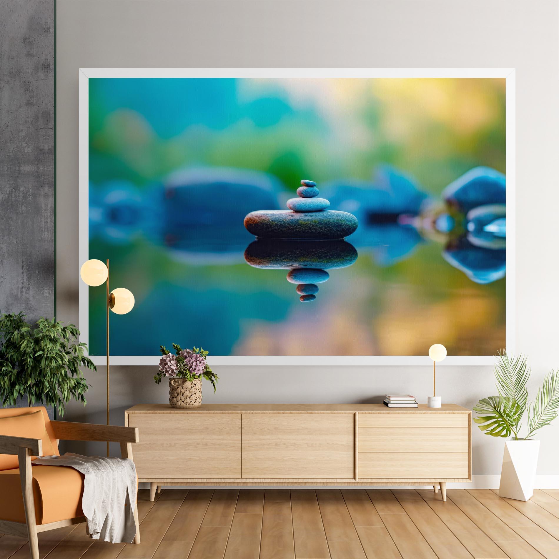 Obraz na Płótnie Pile Rocks mockup 9