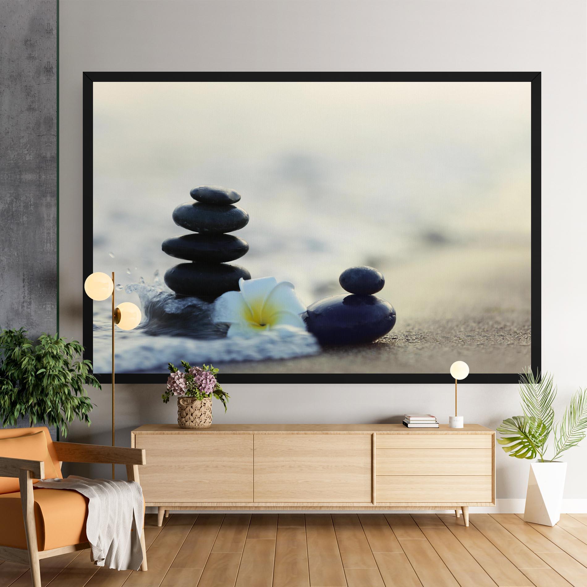 Obraz na Płótnie Flower Sea Flower mockup 9