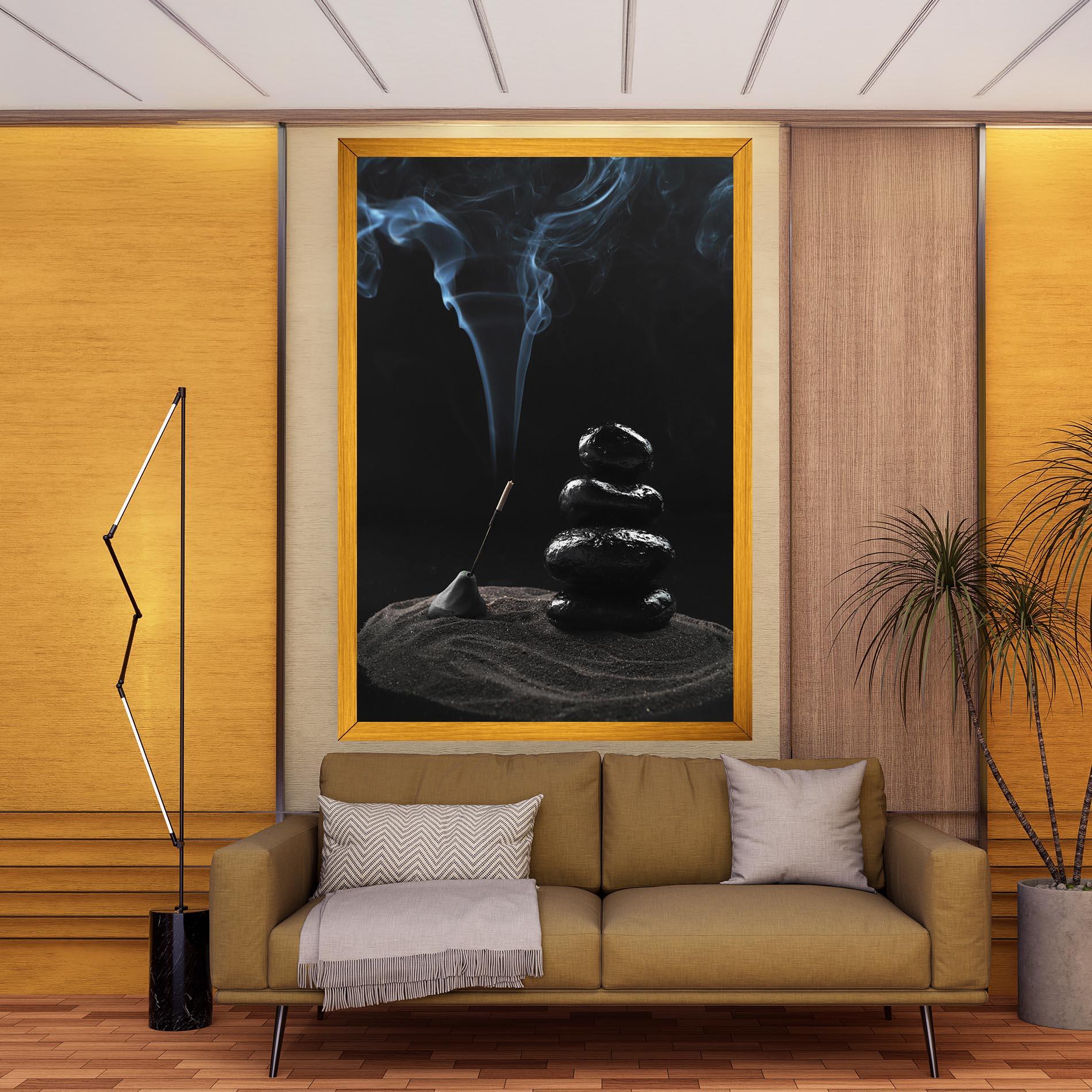 Obraz na Płótnie Meditation Stones mockup 9