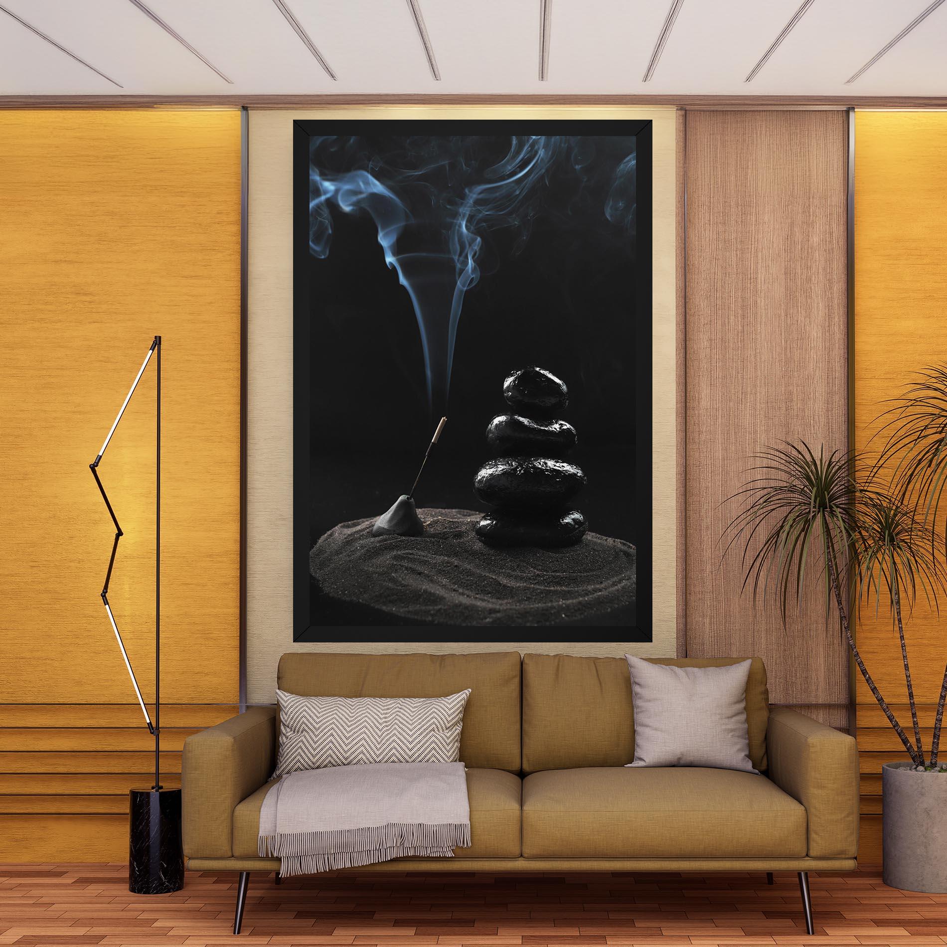 Obraz na Płótnie Meditation Stones mockup 9