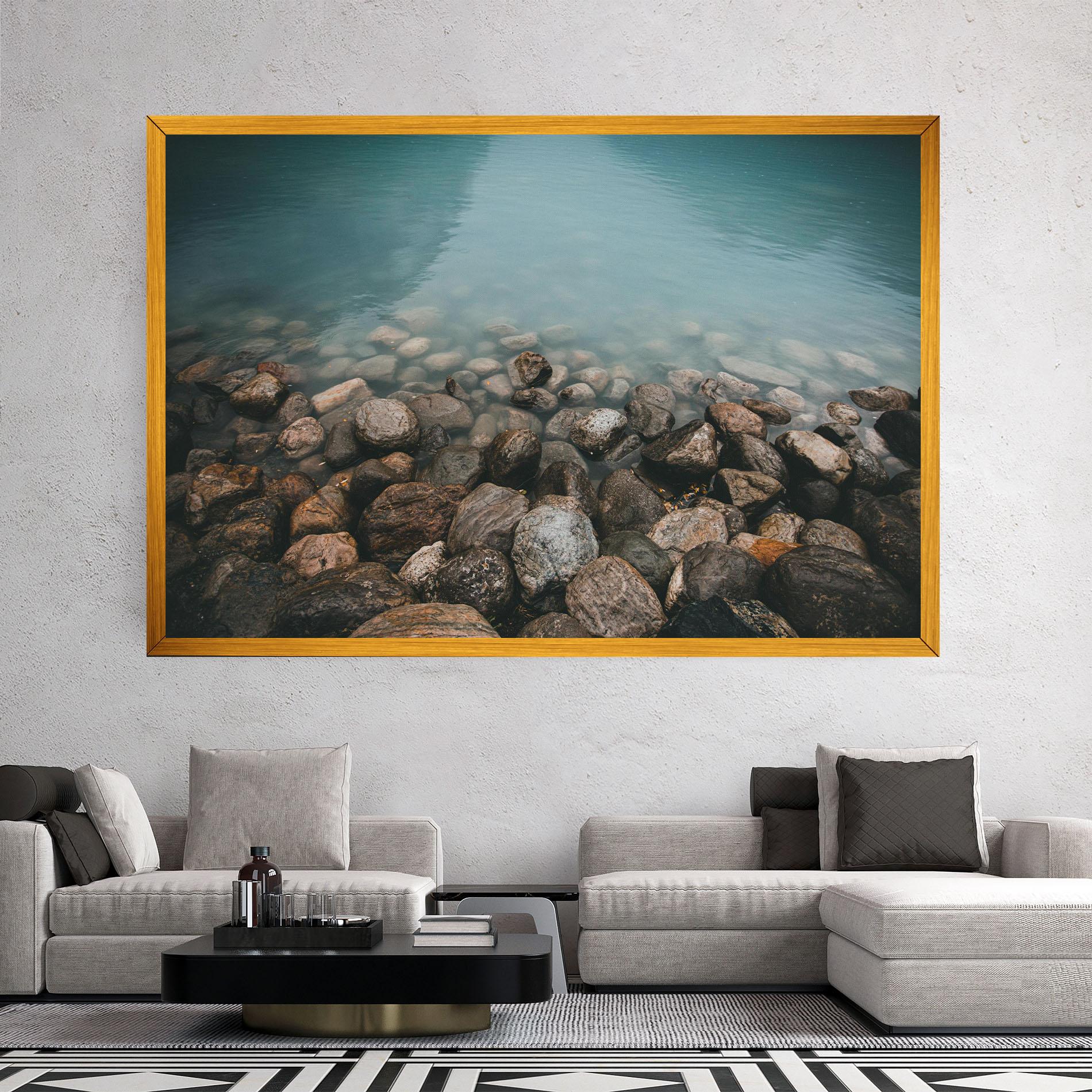 Obraz na Płótnie Canada Stones mockup 2