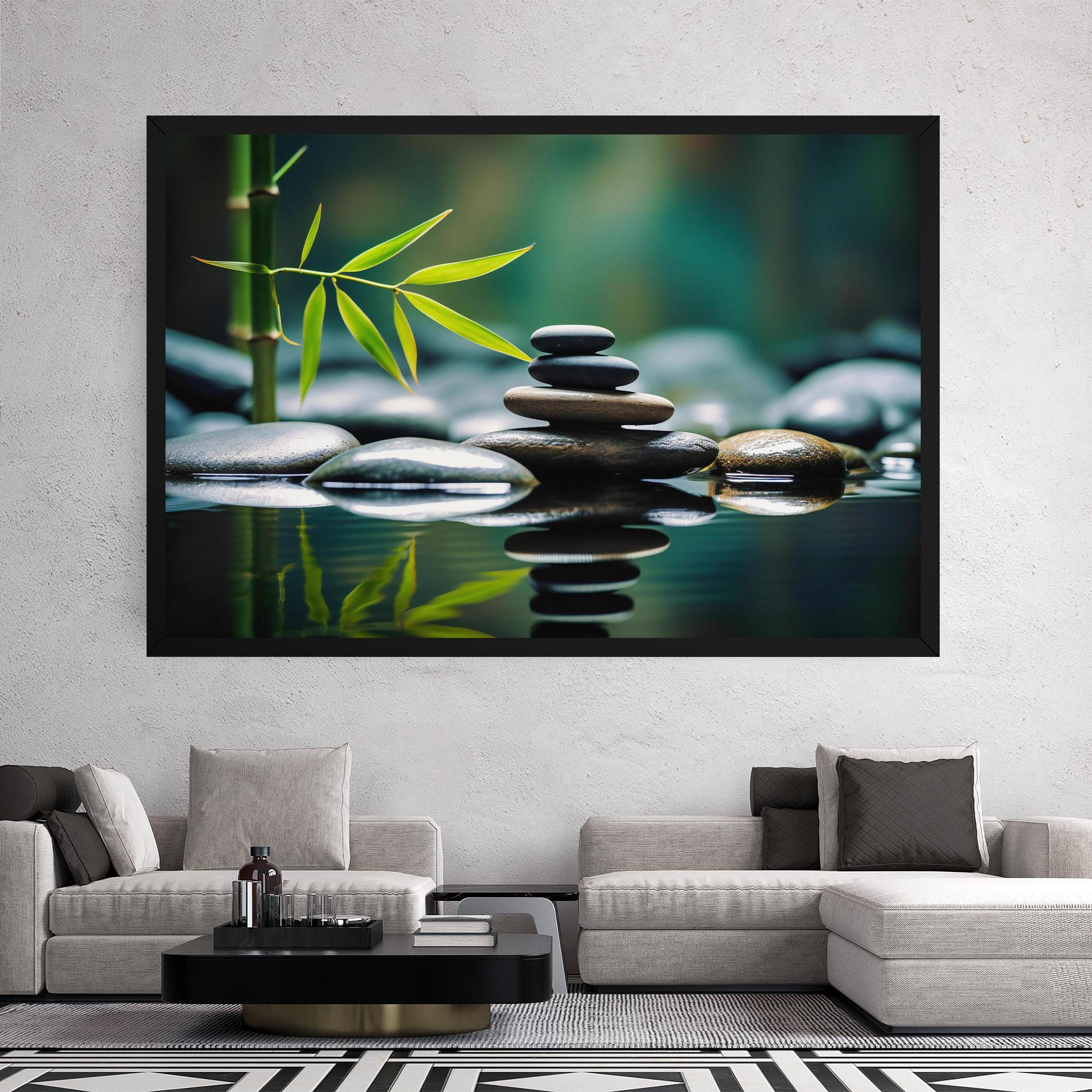 Bamboo Stones mockup 2