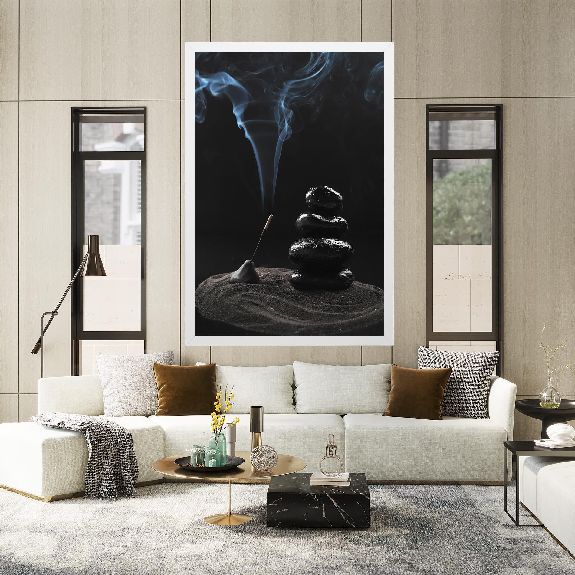 Obraz na Płótnie Meditation Stones mockup 2