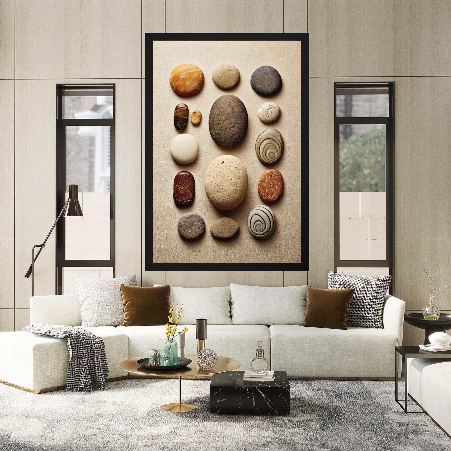 Massage Stones Sand mockup 2