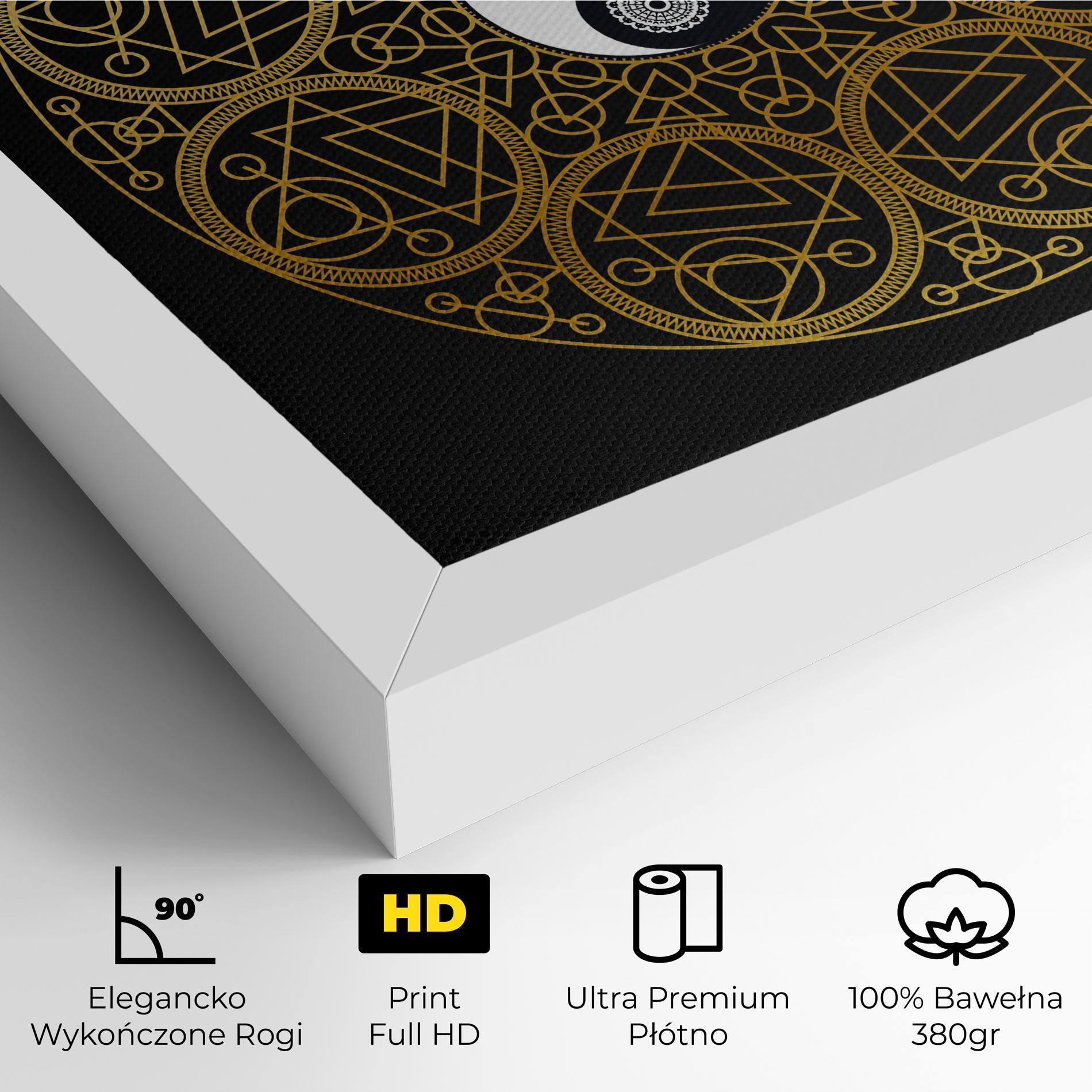 Obraz na Płótnie Meditation Mandala mockup 4