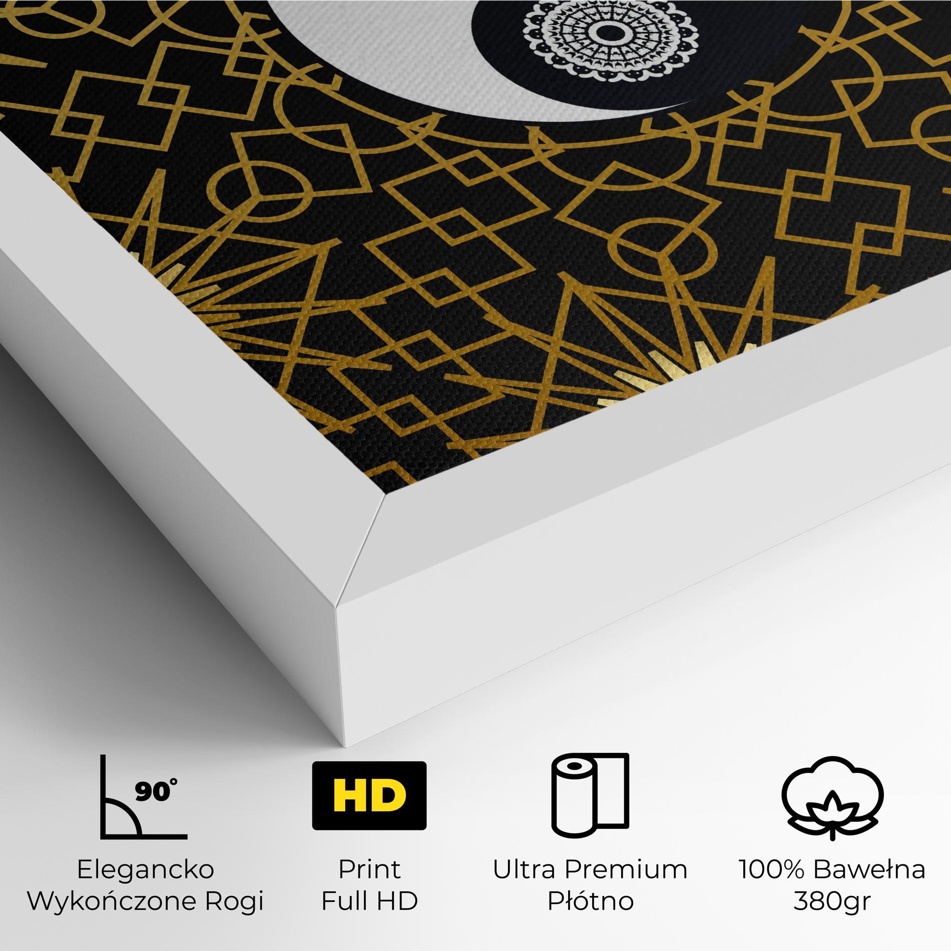 Obraz na Płótnie Meditation Yin Yang mockup 4