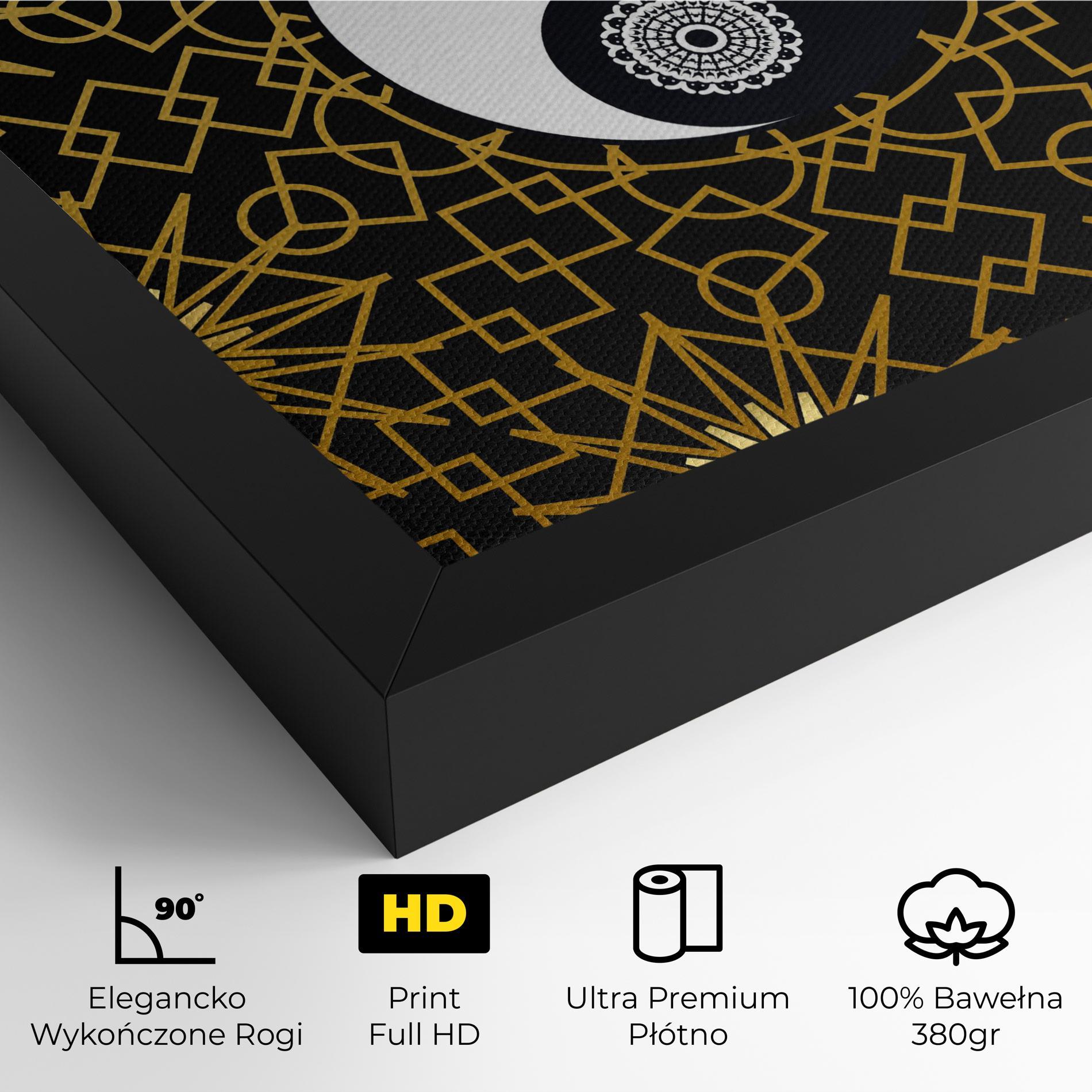 Obraz na Płótnie Meditation Yin Yang mockup 4