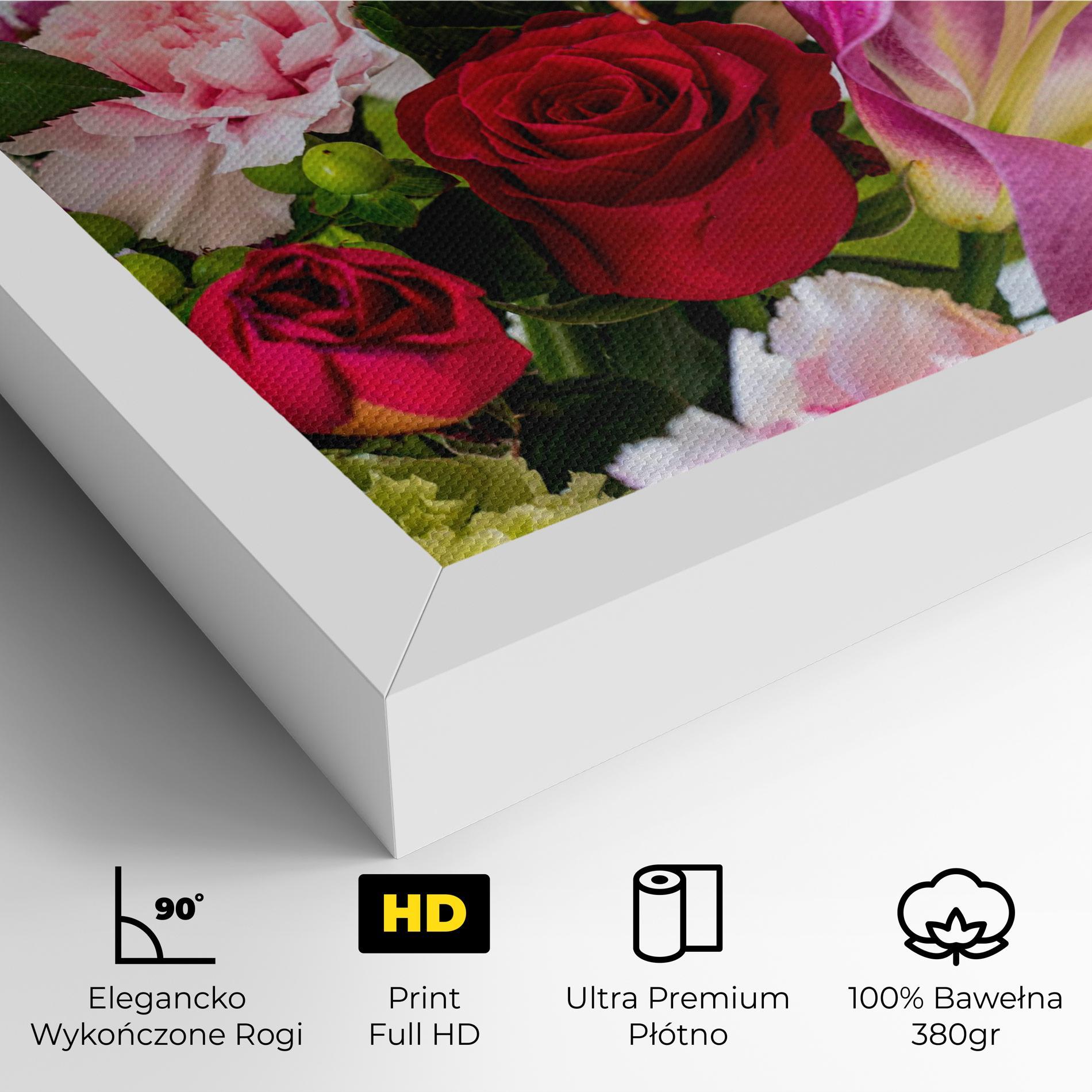 Obraz na Płótnie Bouquet mockup 4