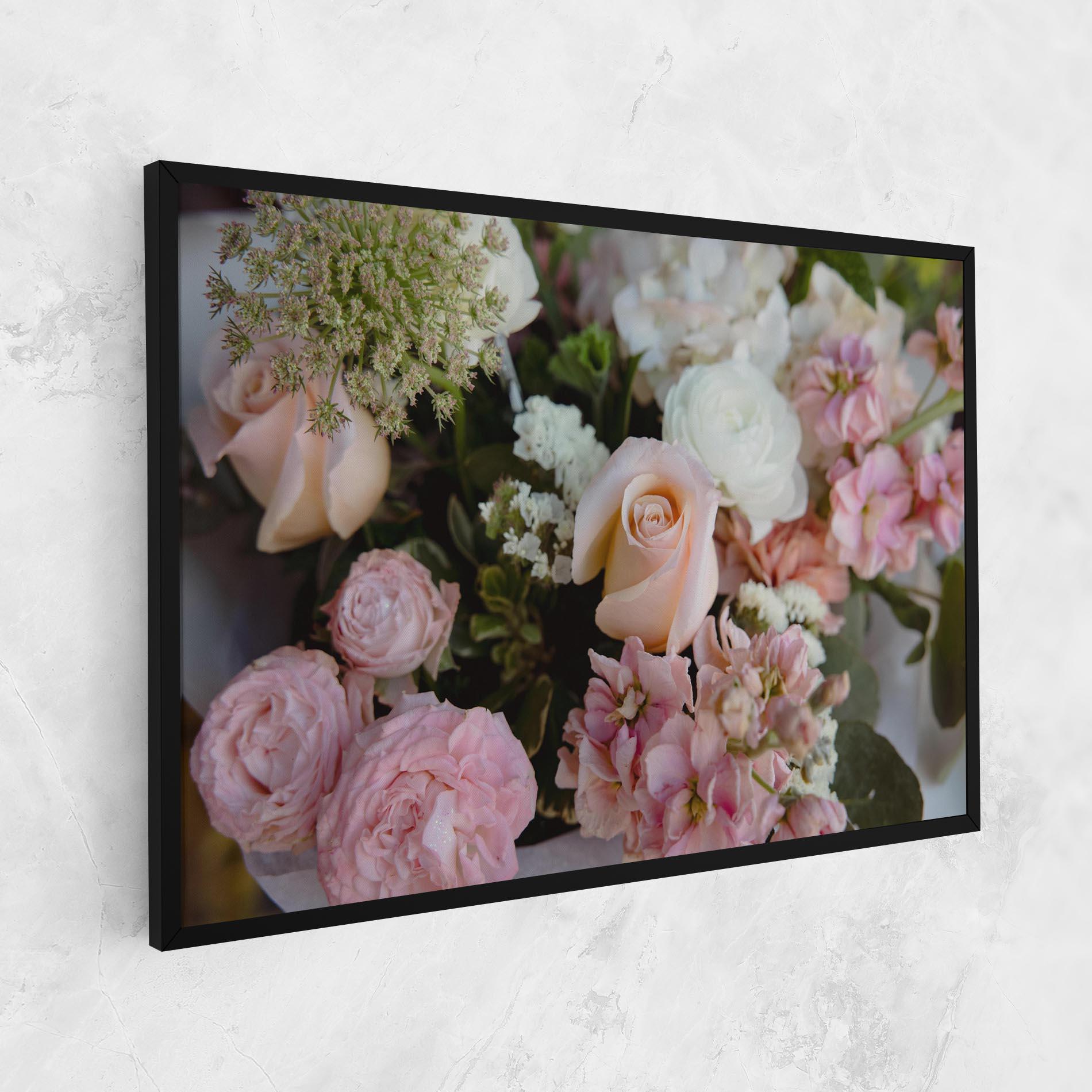 Obraz na Płótnie Beautiful Pink Pastel mockup 1