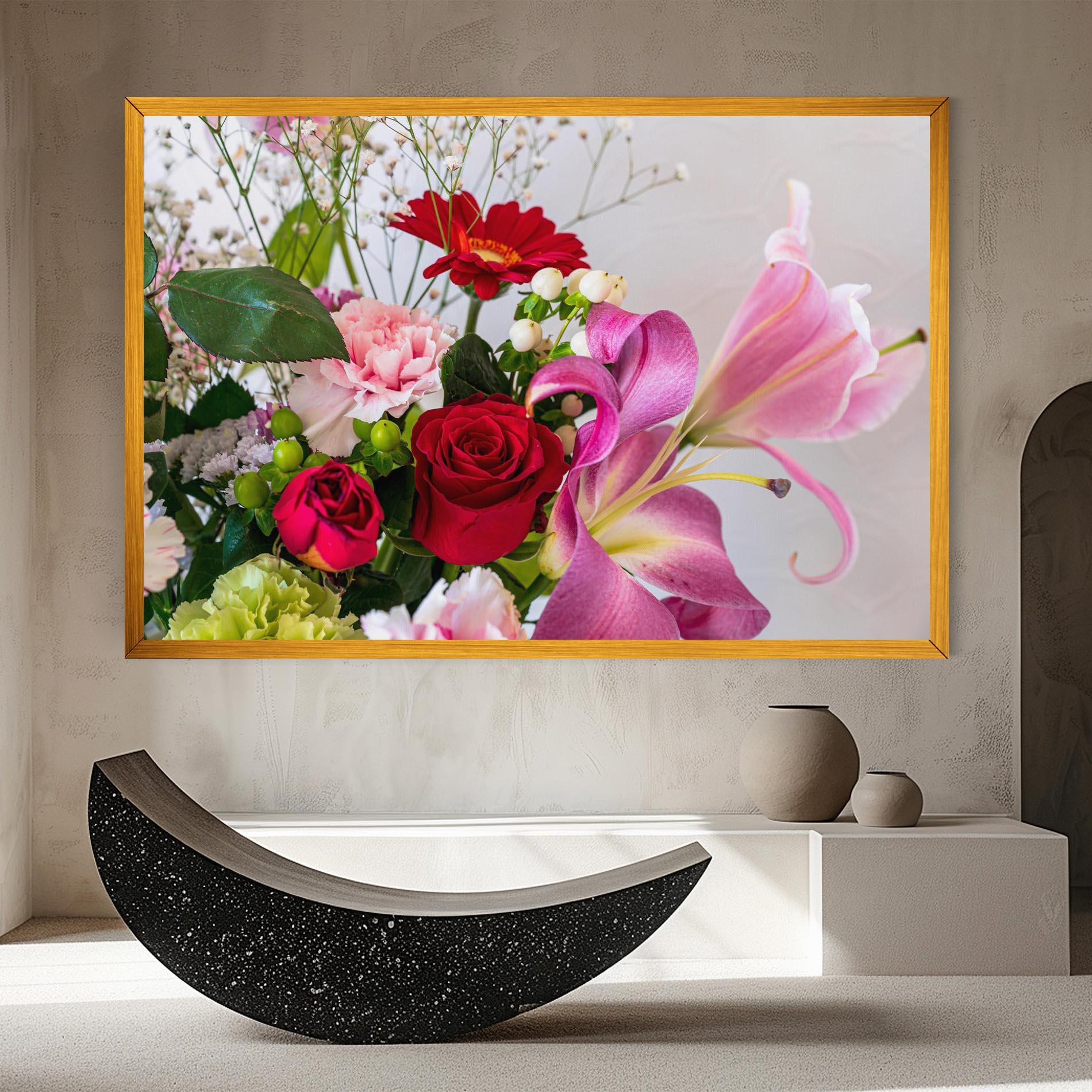 Obraz na Płótnie Bouquet mockup 8