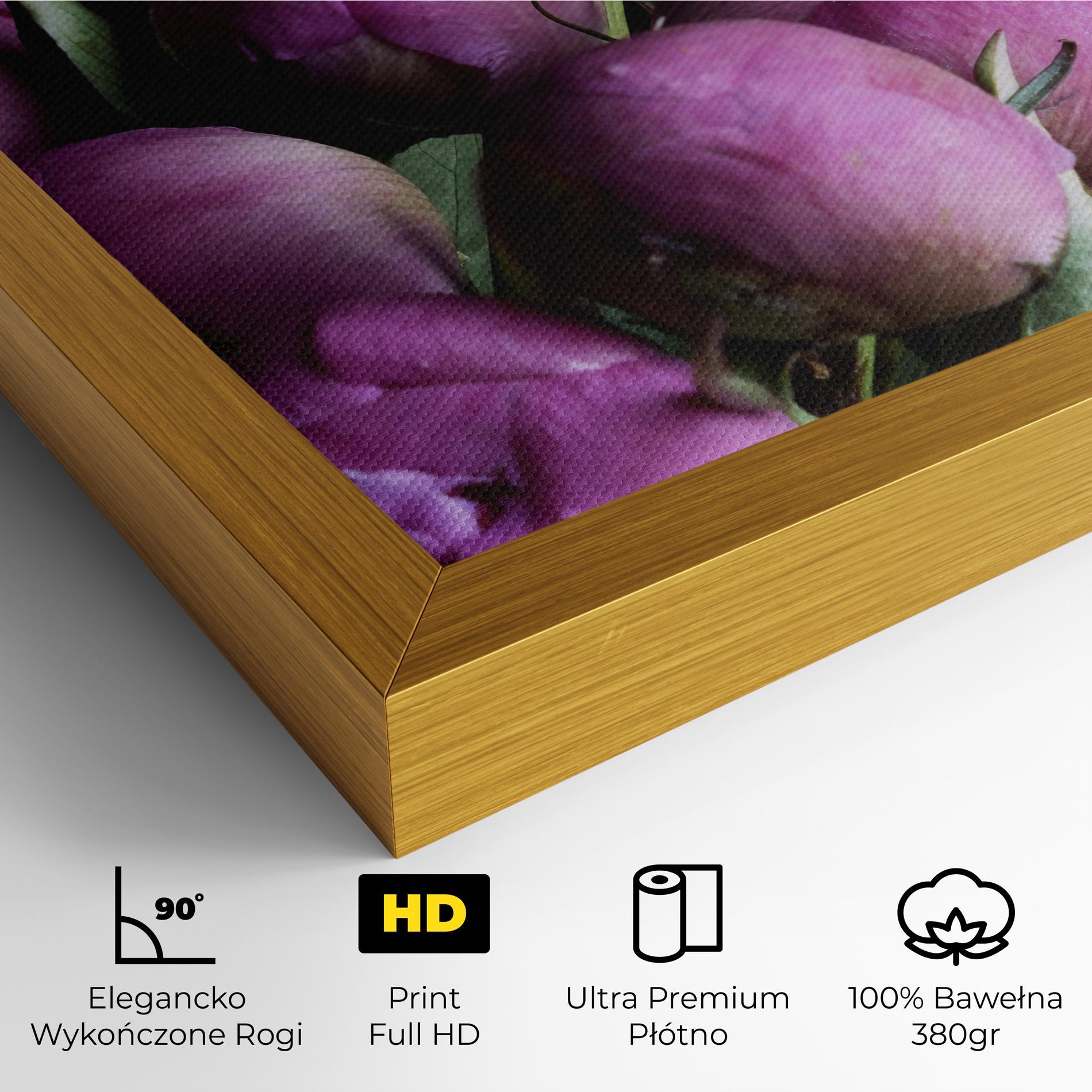 Obraz na Płótnie Peony Buds mockup 4