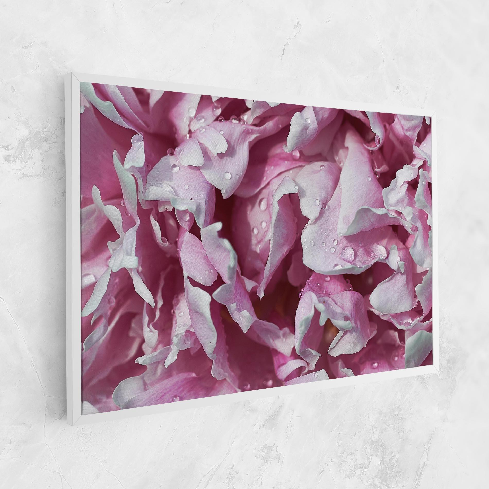 Obraz na Płótnie Peony Petals mockup 1