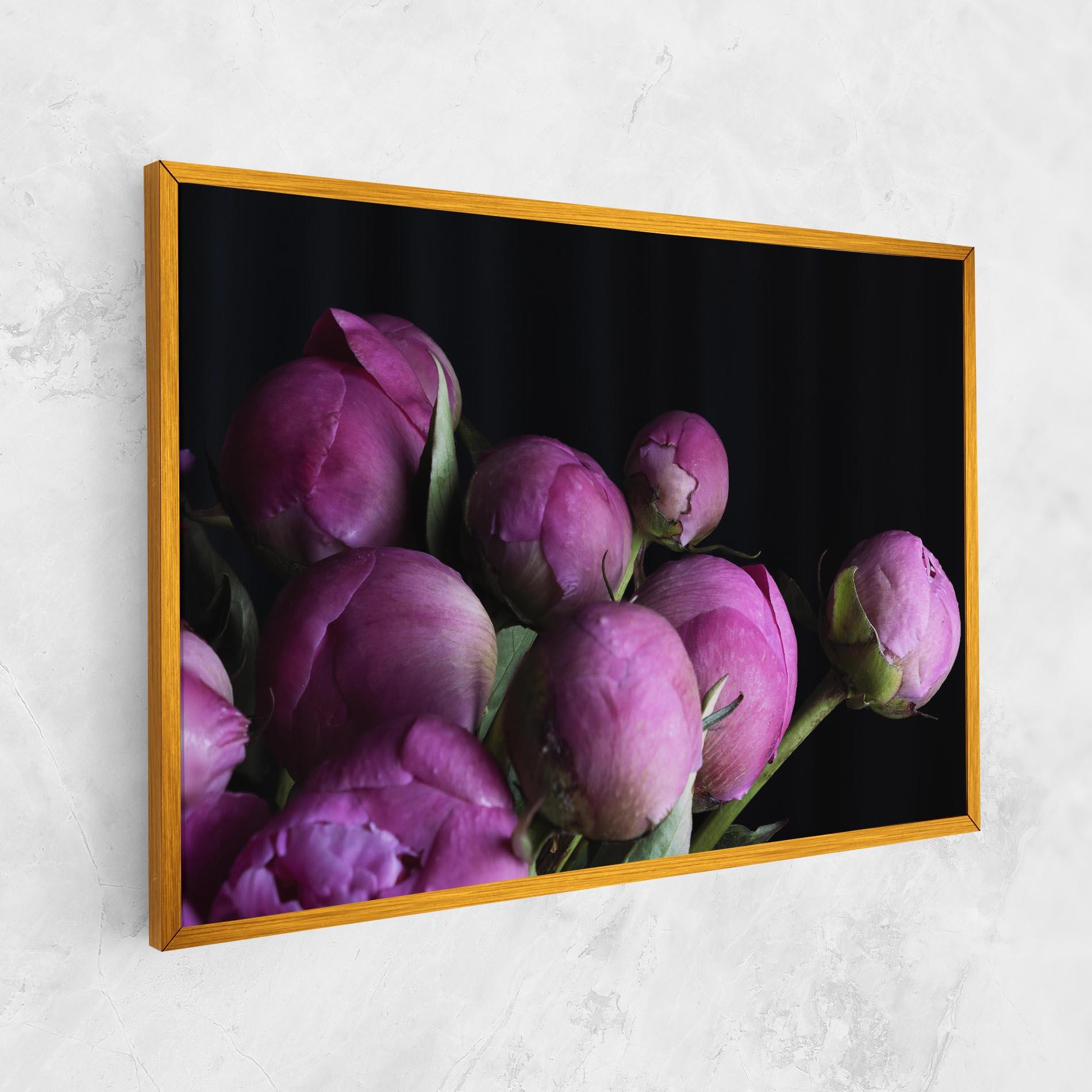 Obraz na Płótnie Peony Buds mockup 1