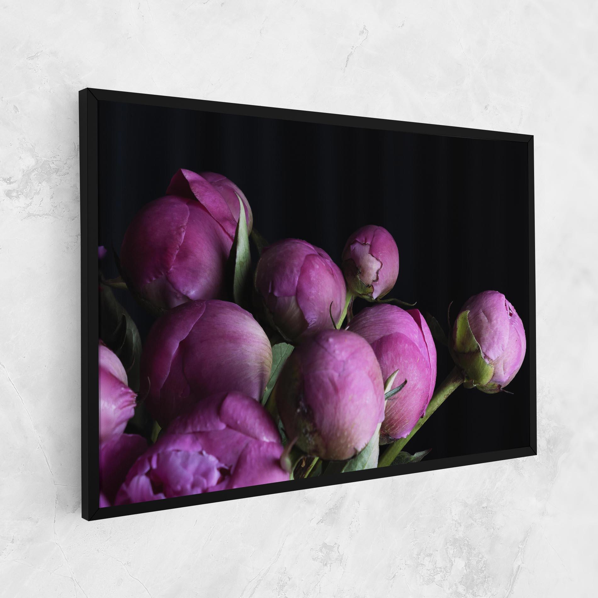 Obraz na Płótnie Peony Buds mockup 1