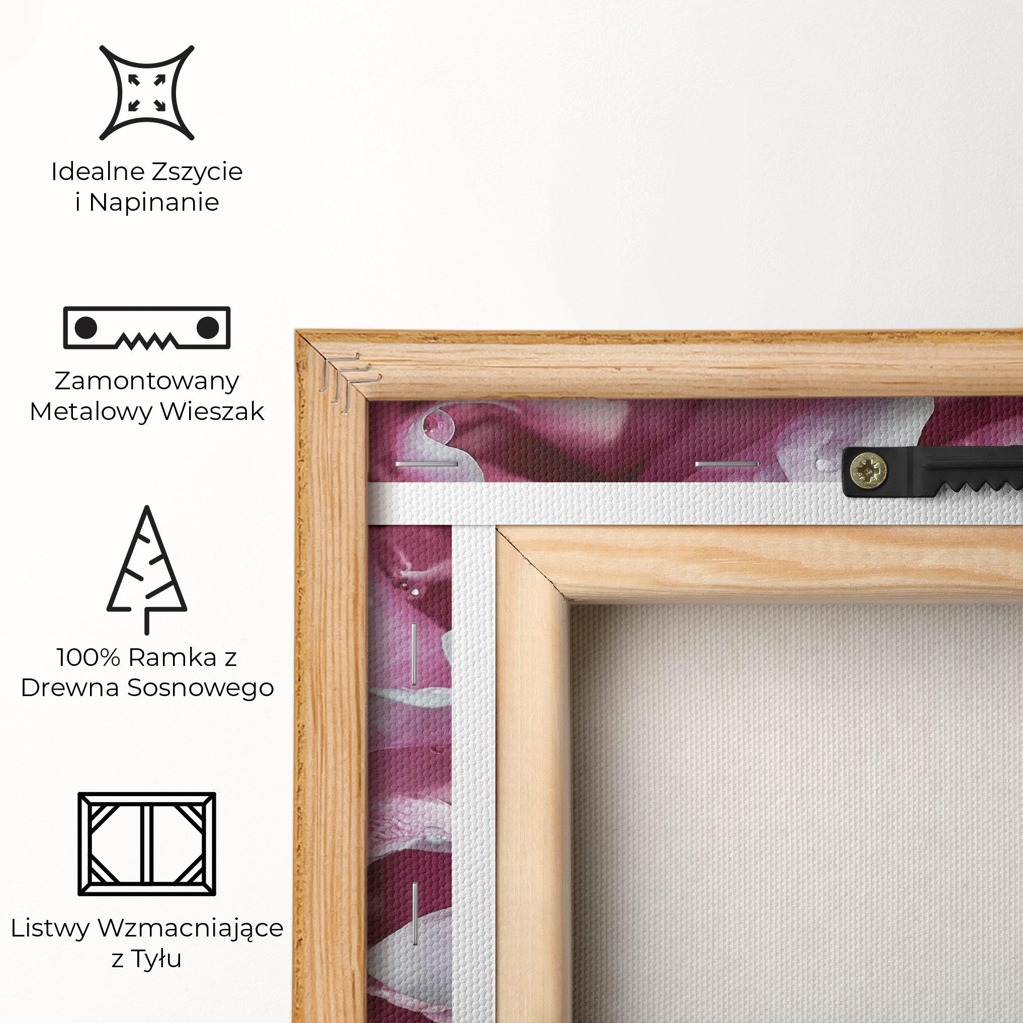 Obraz na Płótnie Peony Petals mockup 5