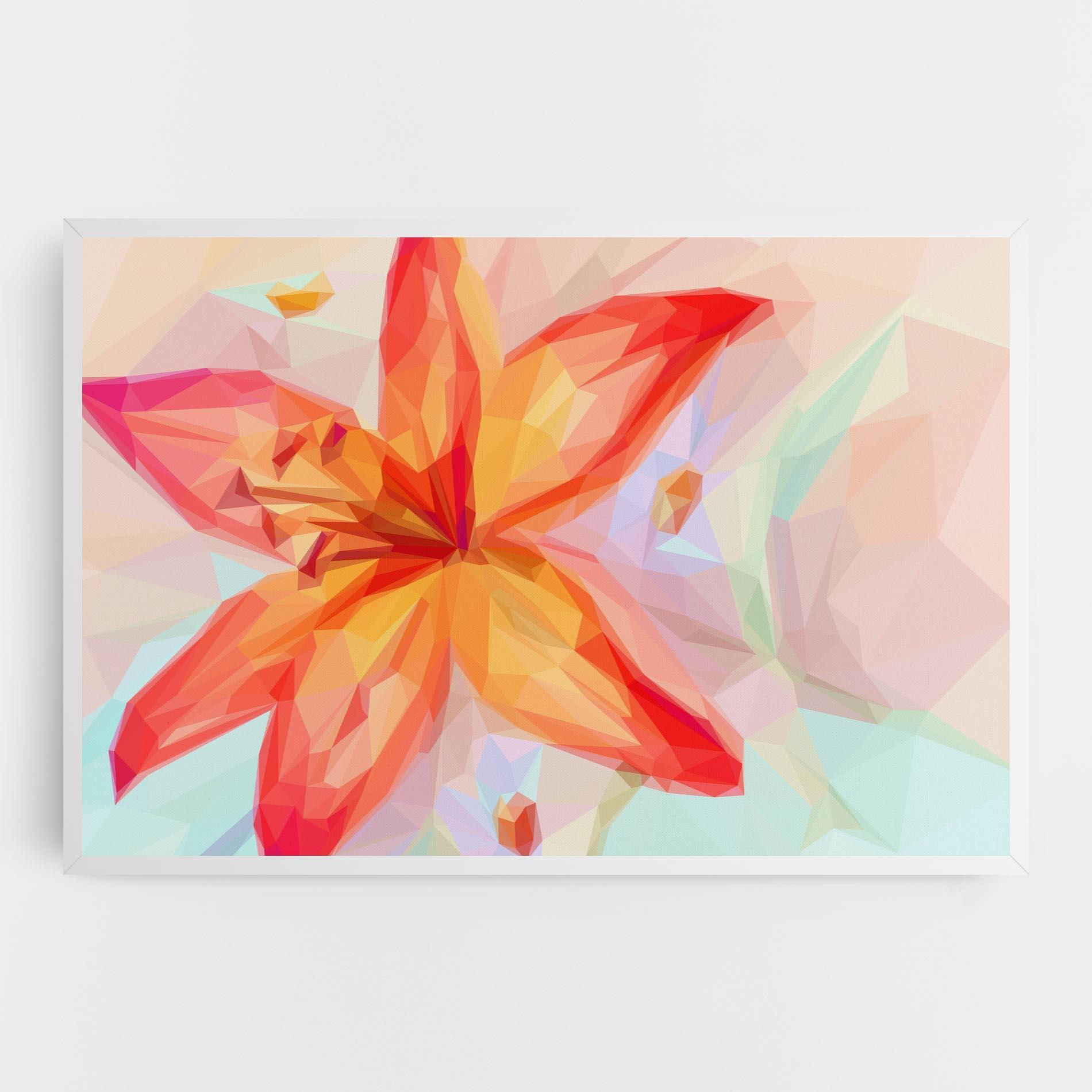 Obraz na Płótnie Orange Lily mockup 0