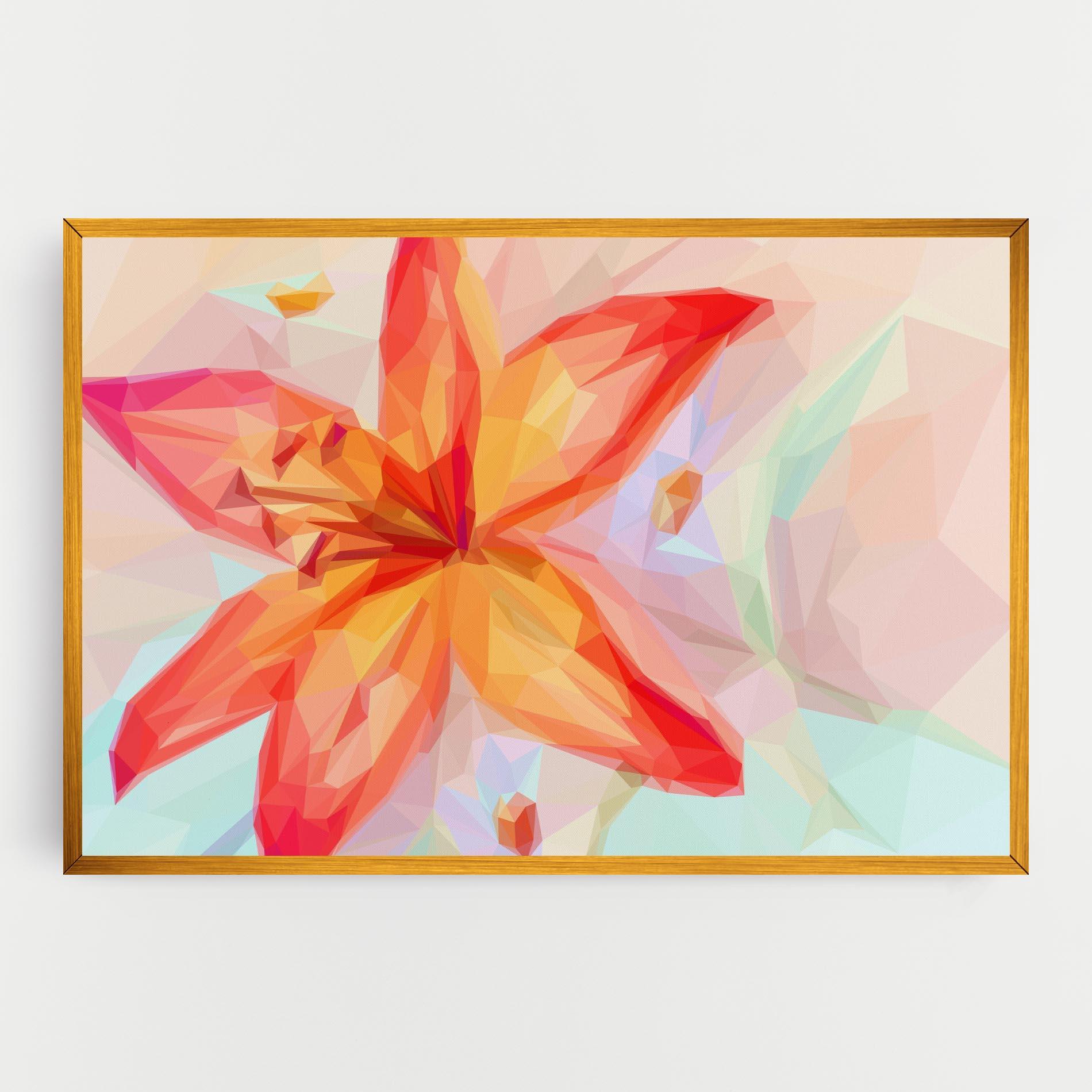 Obraz na Płótnie Orange Lily mockup 0