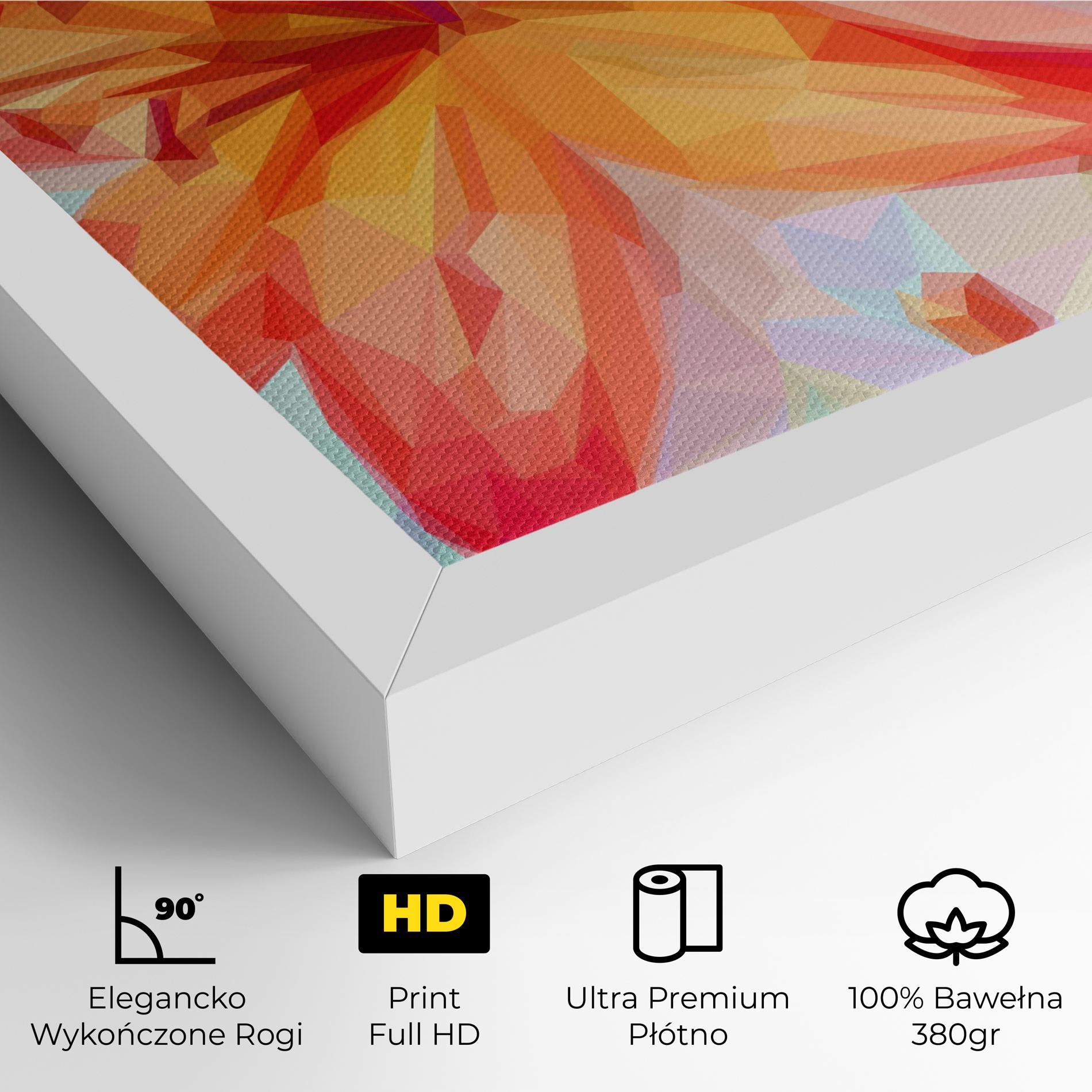 Obraz na Płótnie Orange Lily mockup 4