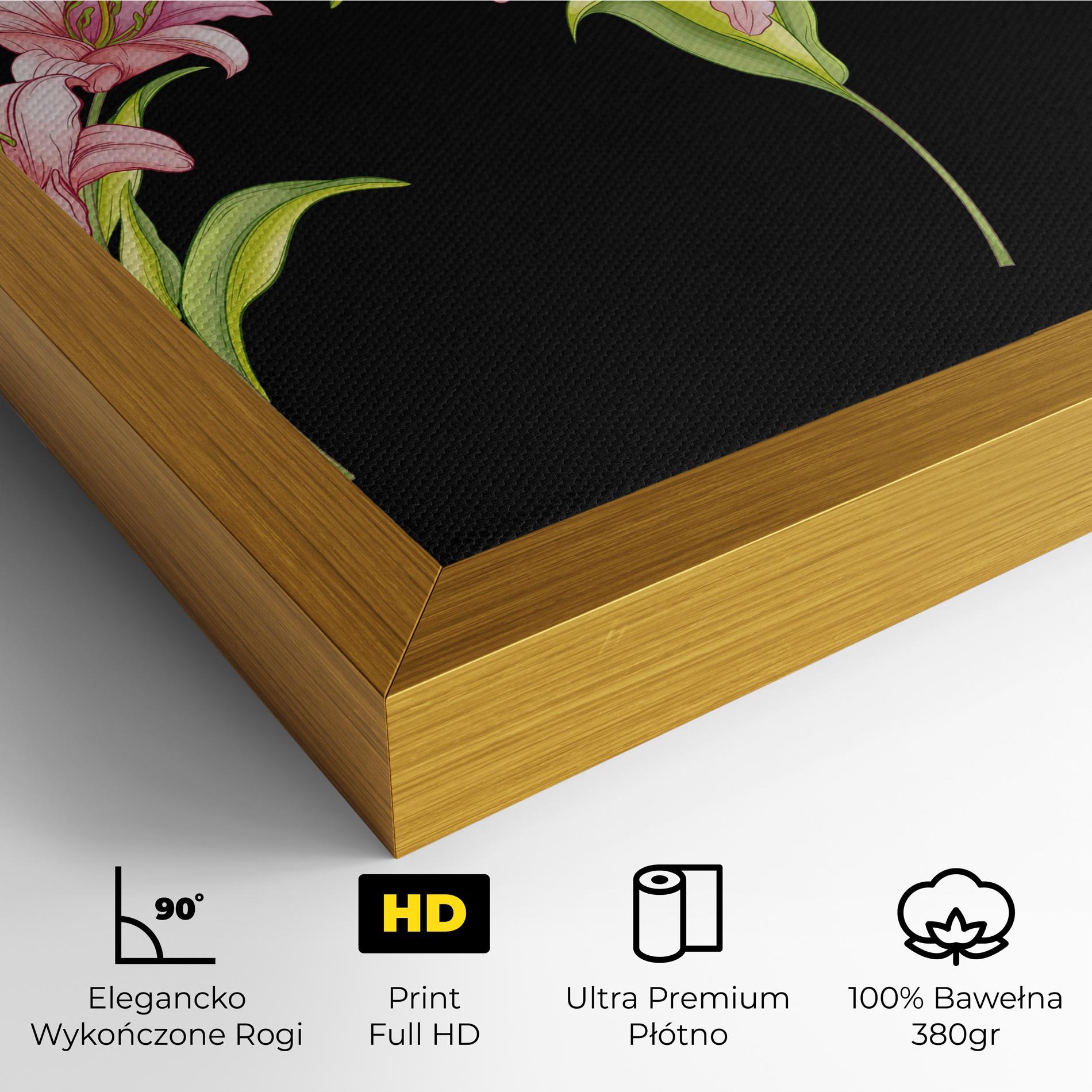 Obraz na Płótnie Lily Set mockup 4