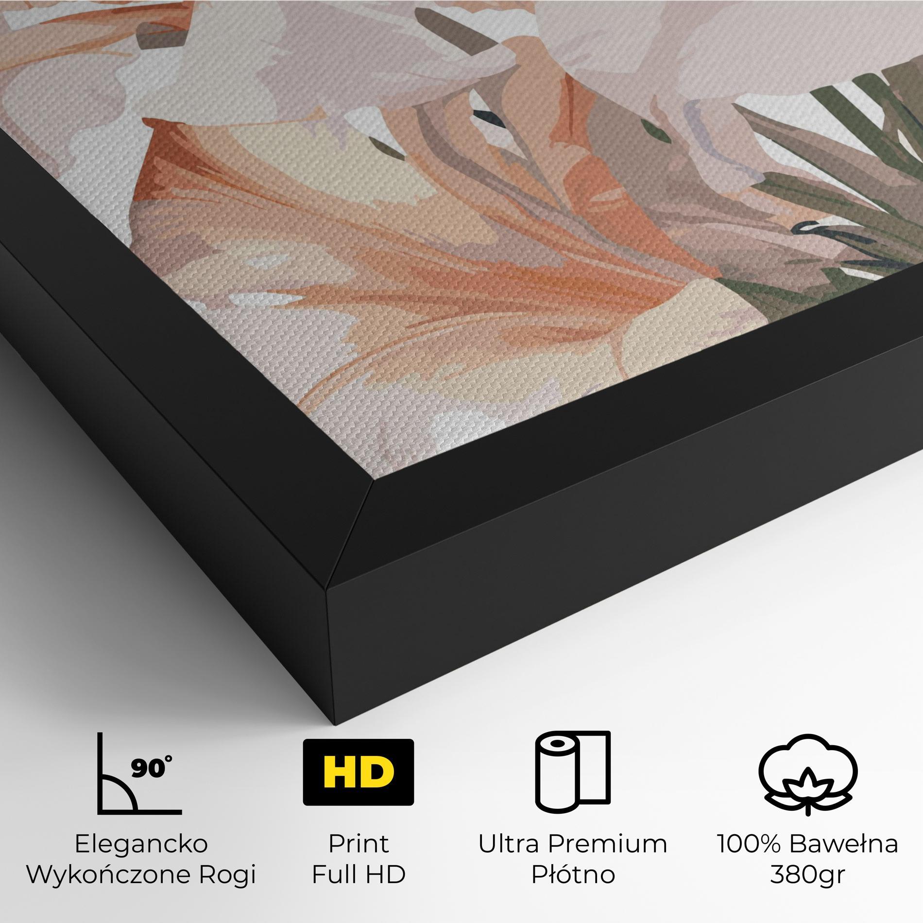 Obraz na Płótnie Light Pink Lily mockup 4