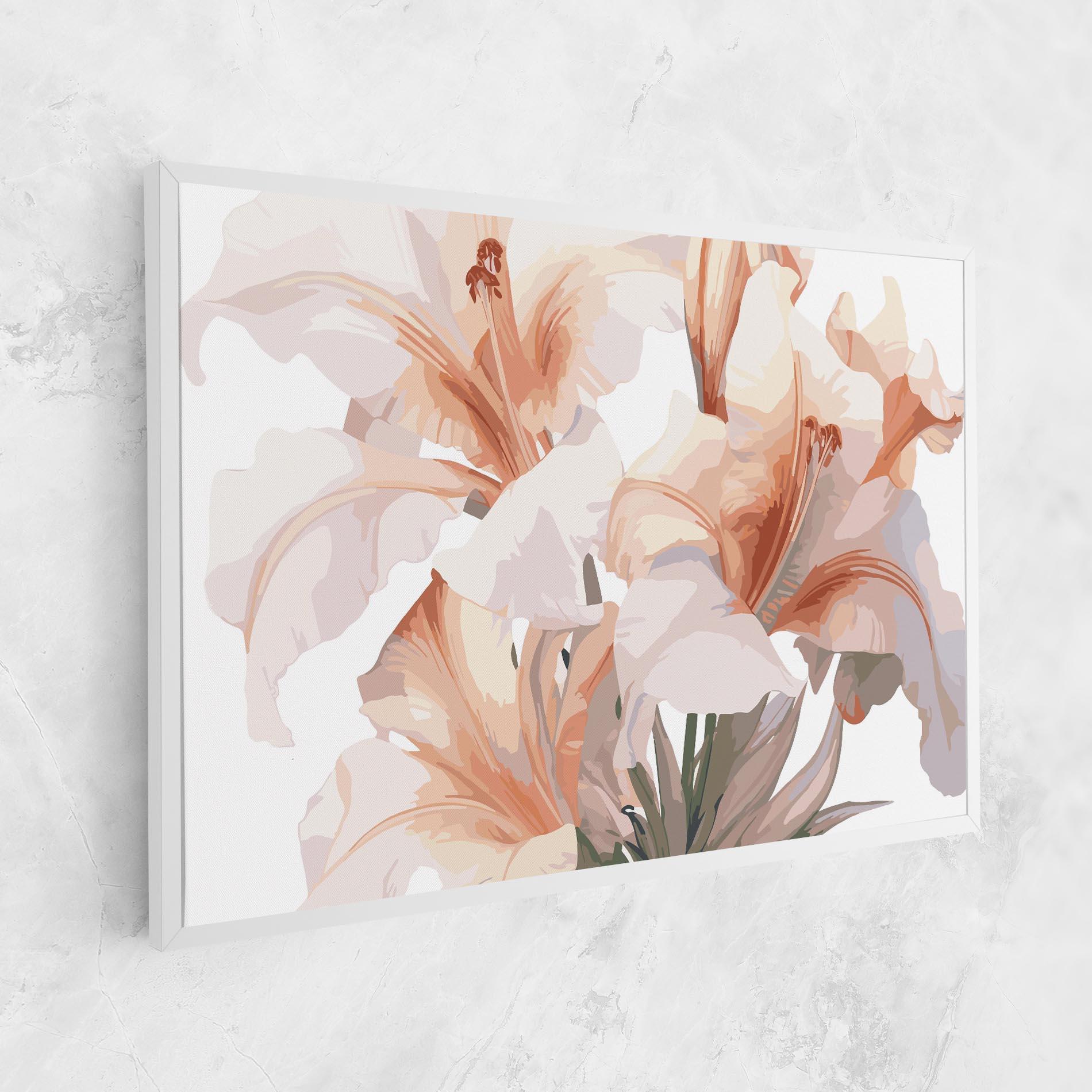 Obraz na Płótnie Light Pink Lily mockup 1