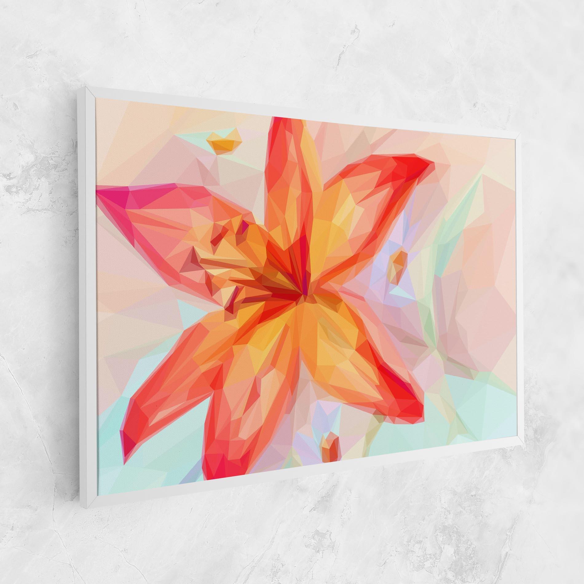 Obraz na Płótnie Orange Lily mockup 1