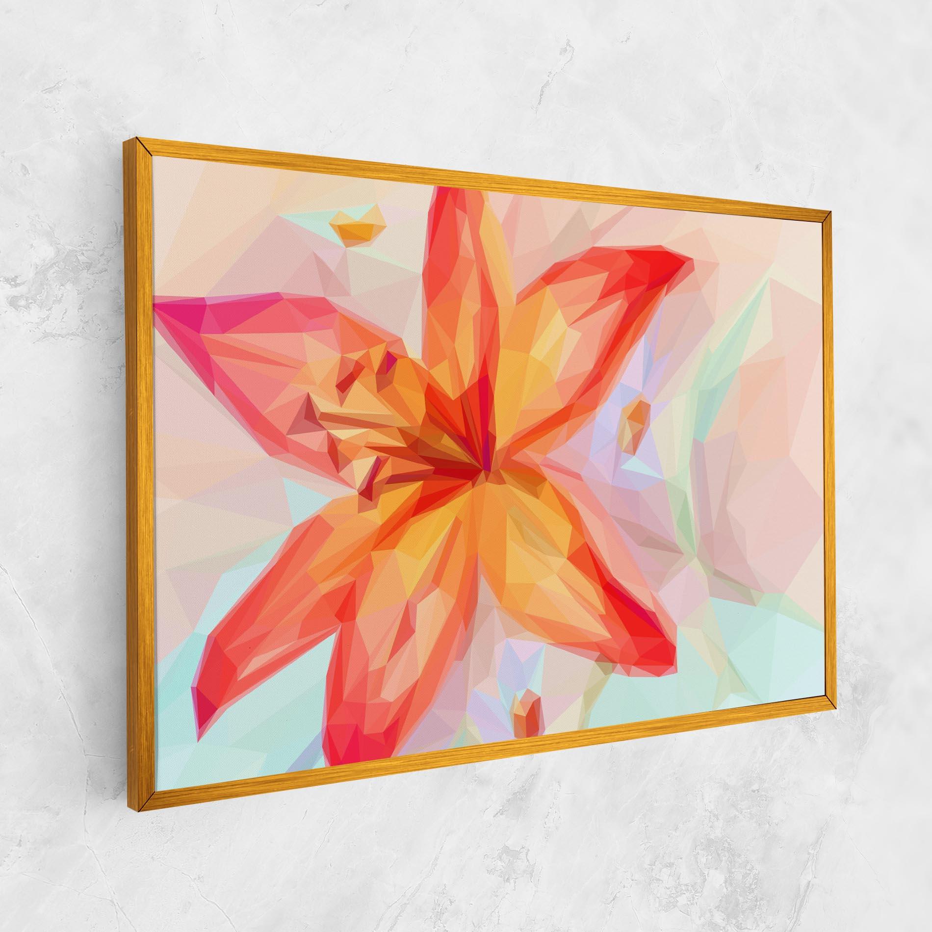 Obraz na Płótnie Orange Lily mockup 1