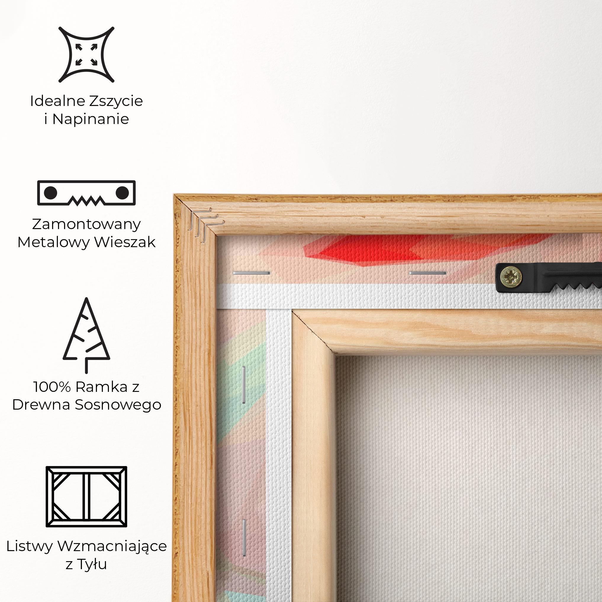 Obraz na Płótnie Orange Lily mockup 5