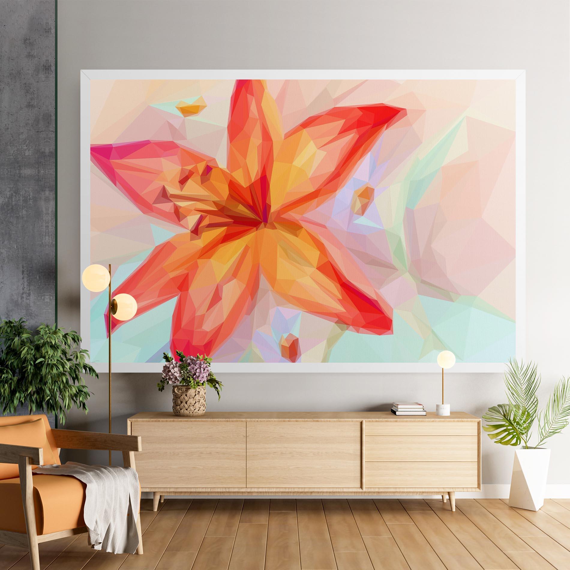 Obraz na Płótnie Orange Lily mockup 9