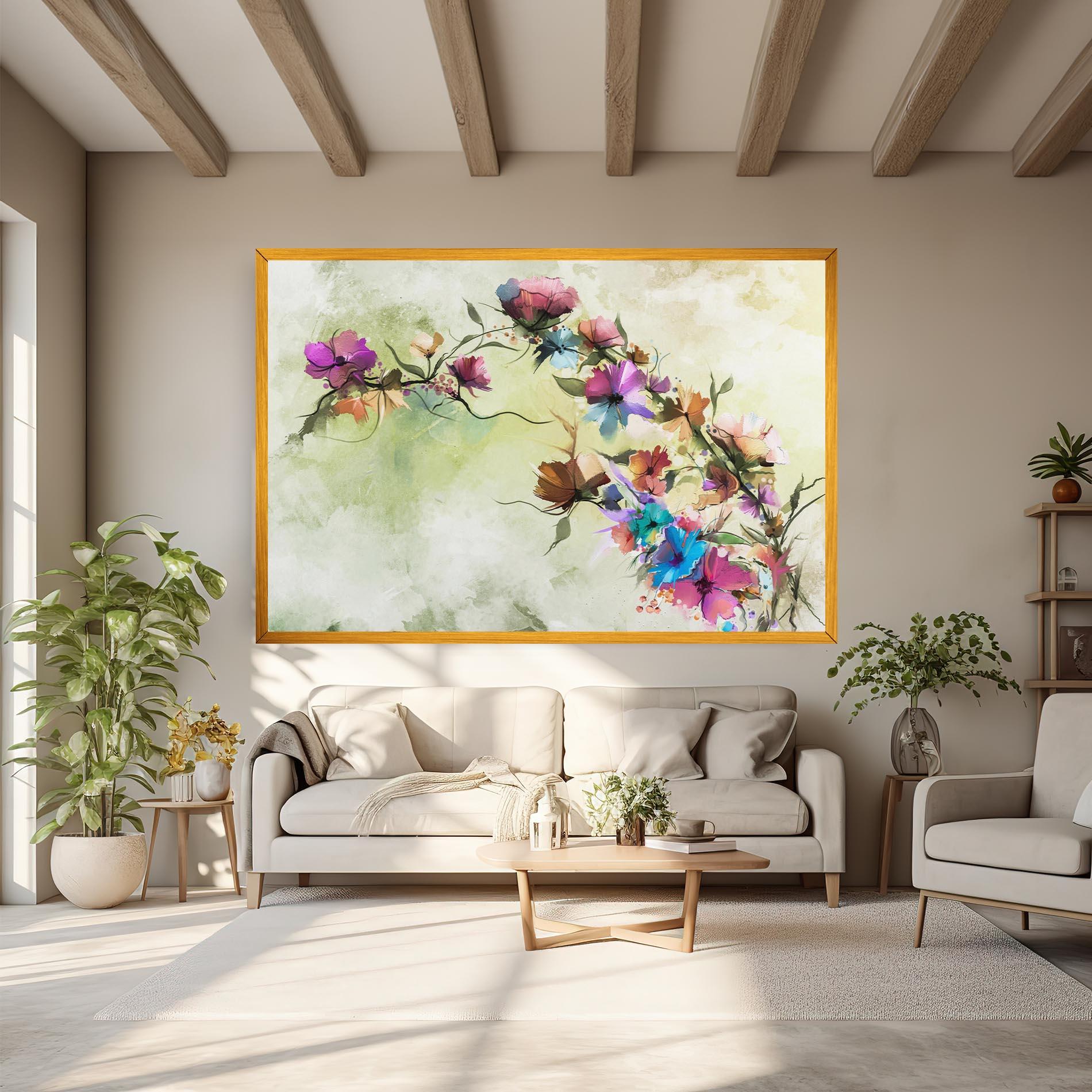 Obraz na Płótnie Ramura Cu Flori mockup 6